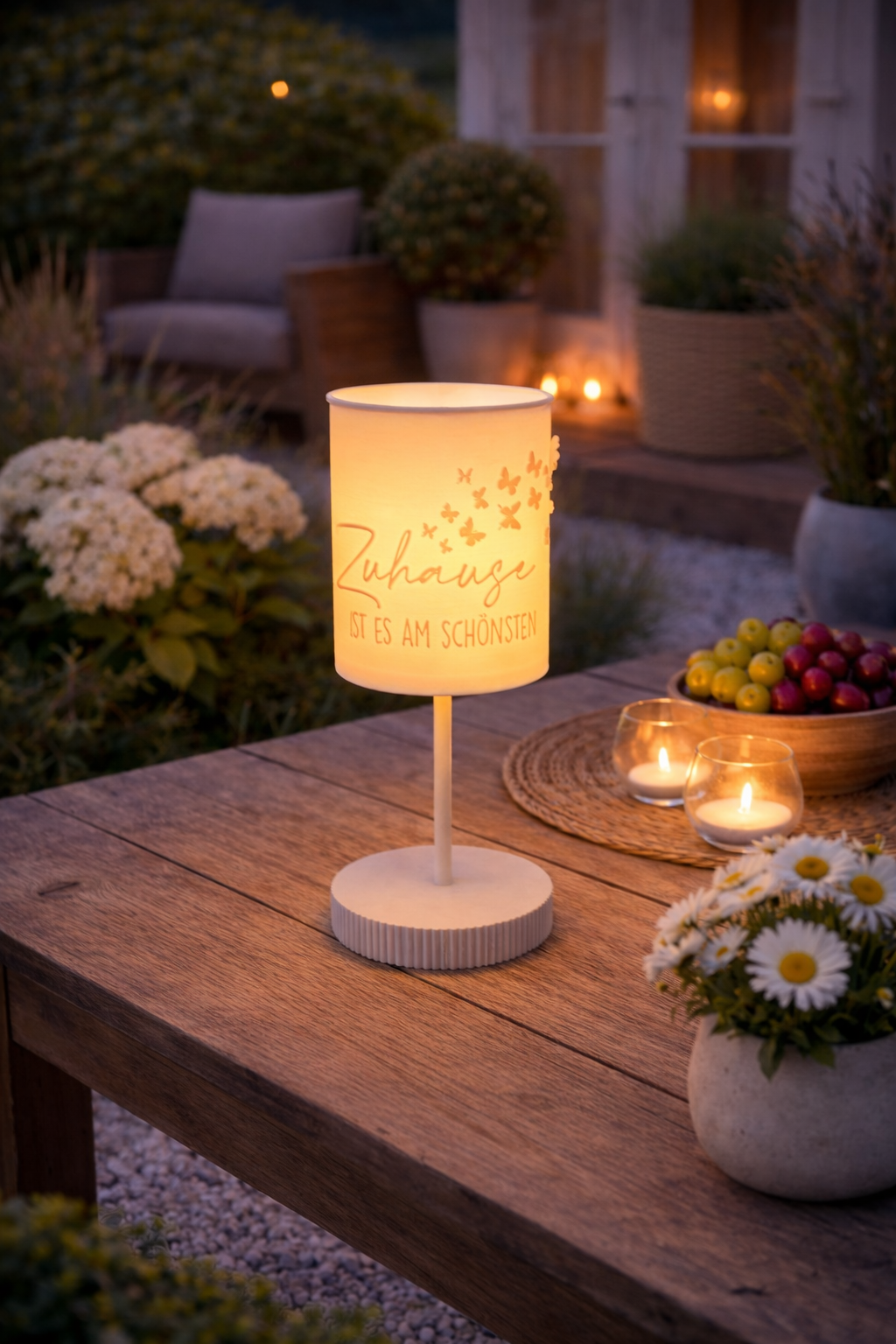 3D-Druckdatei - Windlicht - Zuhause - STL + 3MF - Deko Solarlampe - Garten - LED-Licht