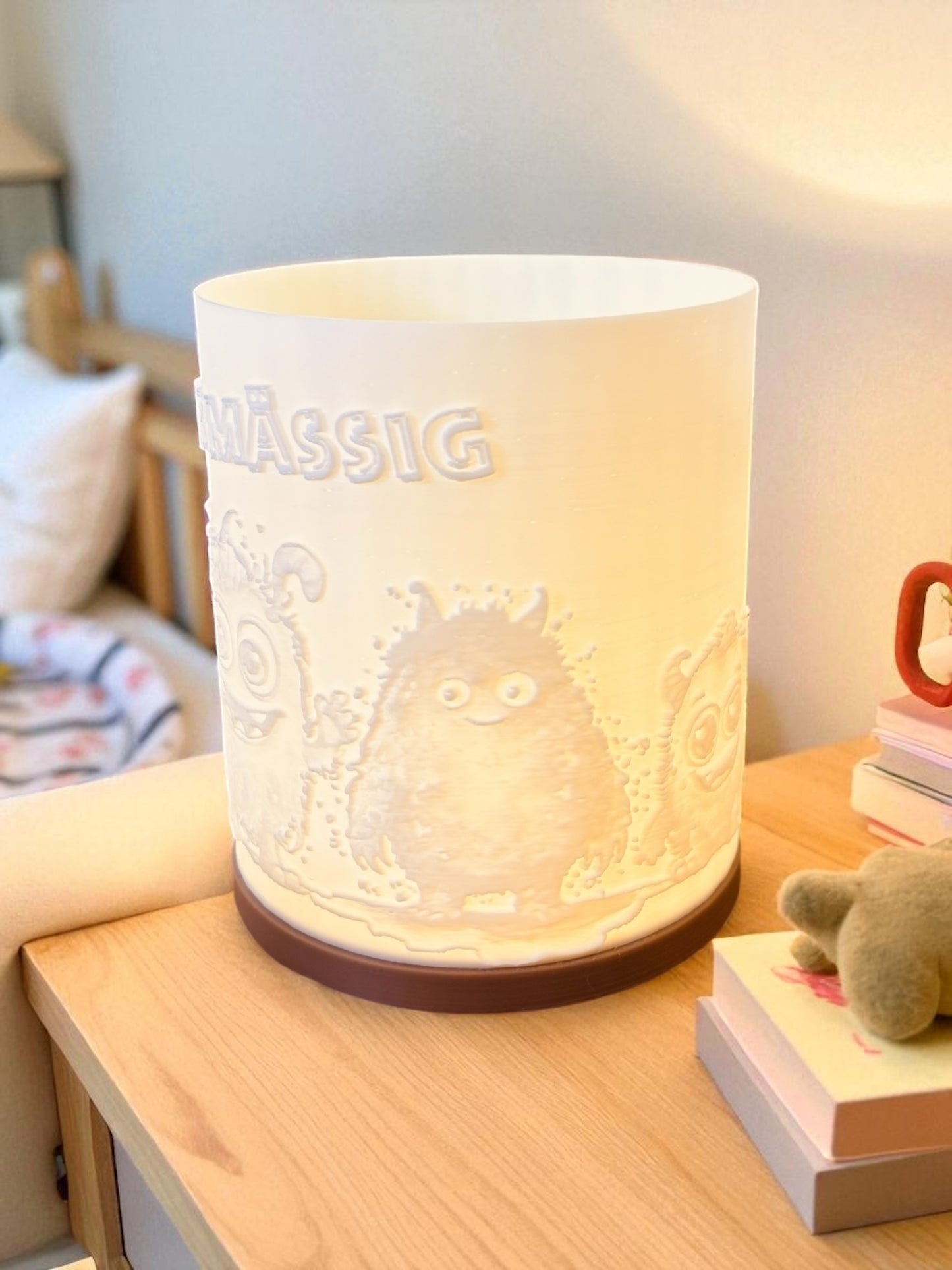 3D-Druckdatei - Nachtlicht - Monstermäßig