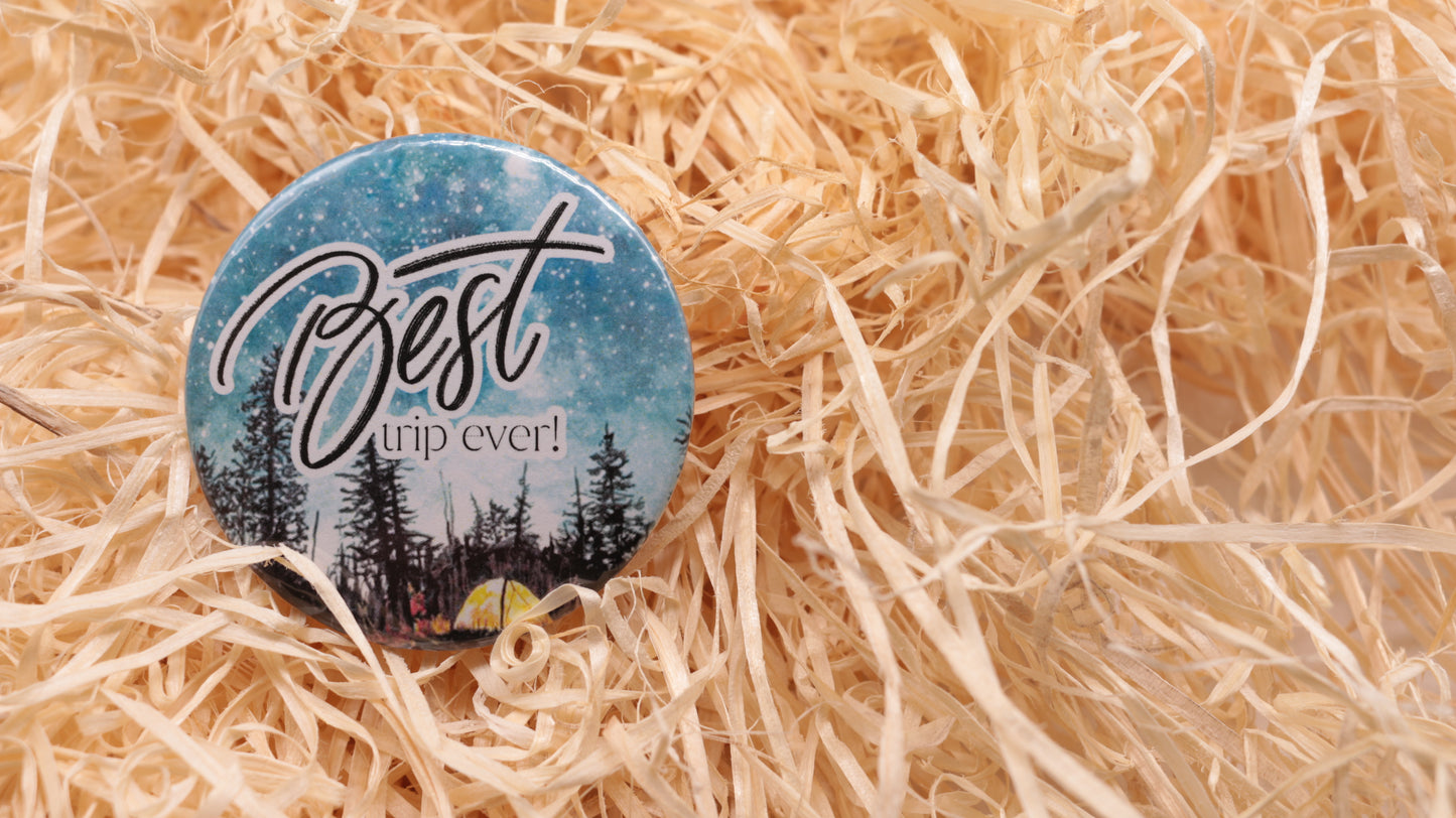 Camping Geschenktüte "Zelt"
