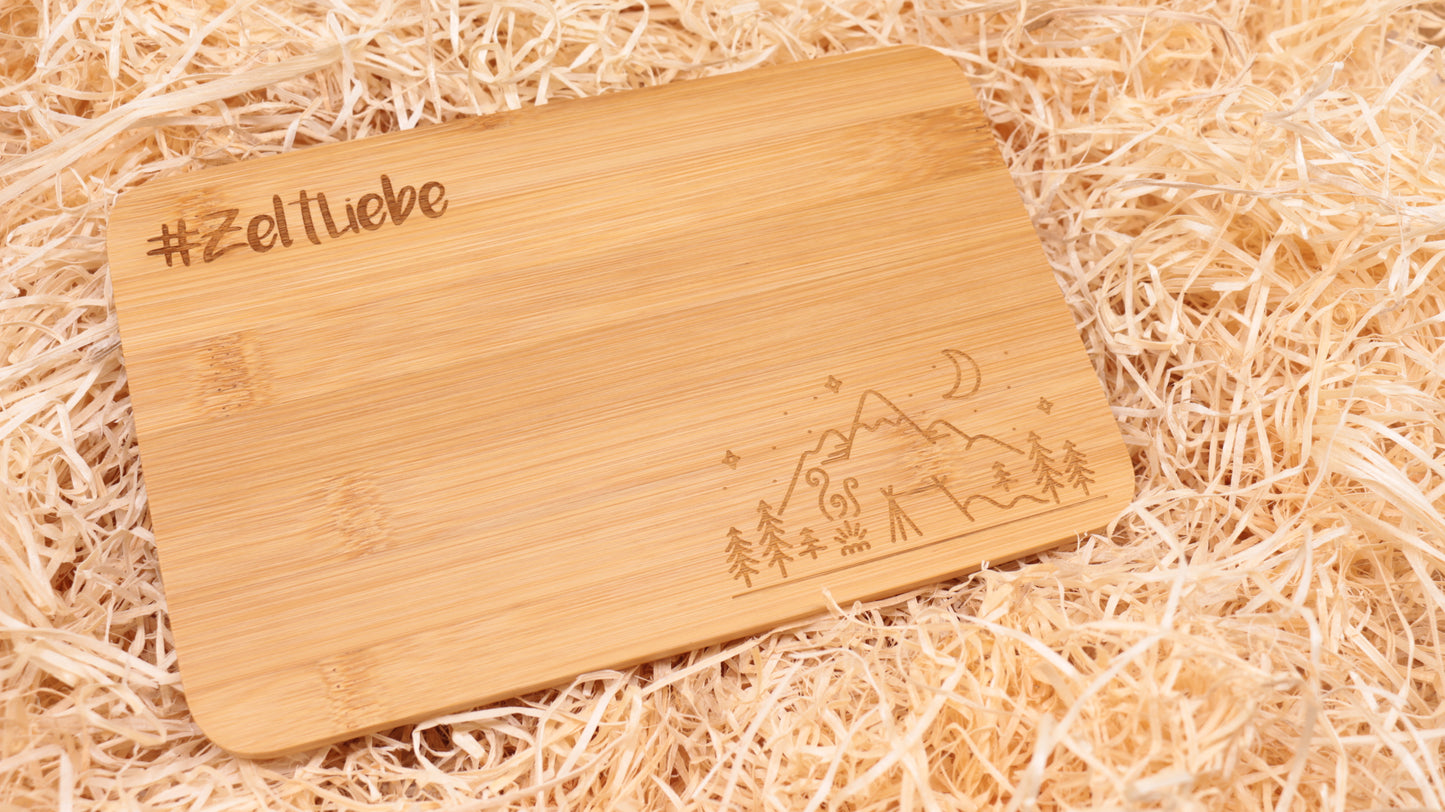 Camping Geschenktüte "Zelt"