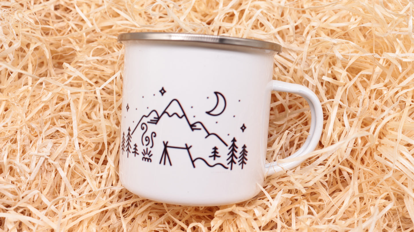 Camping Geschenktüte "Zelt"