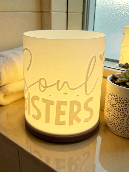 3D-Druckdatei - Windlicht - soul sisters