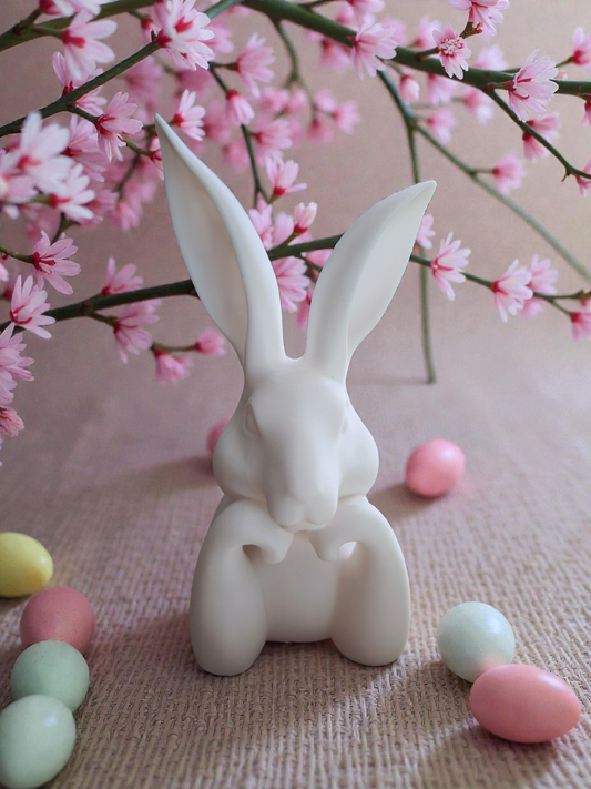 3D-Druckdatei - FIGUR - Hase der Denker