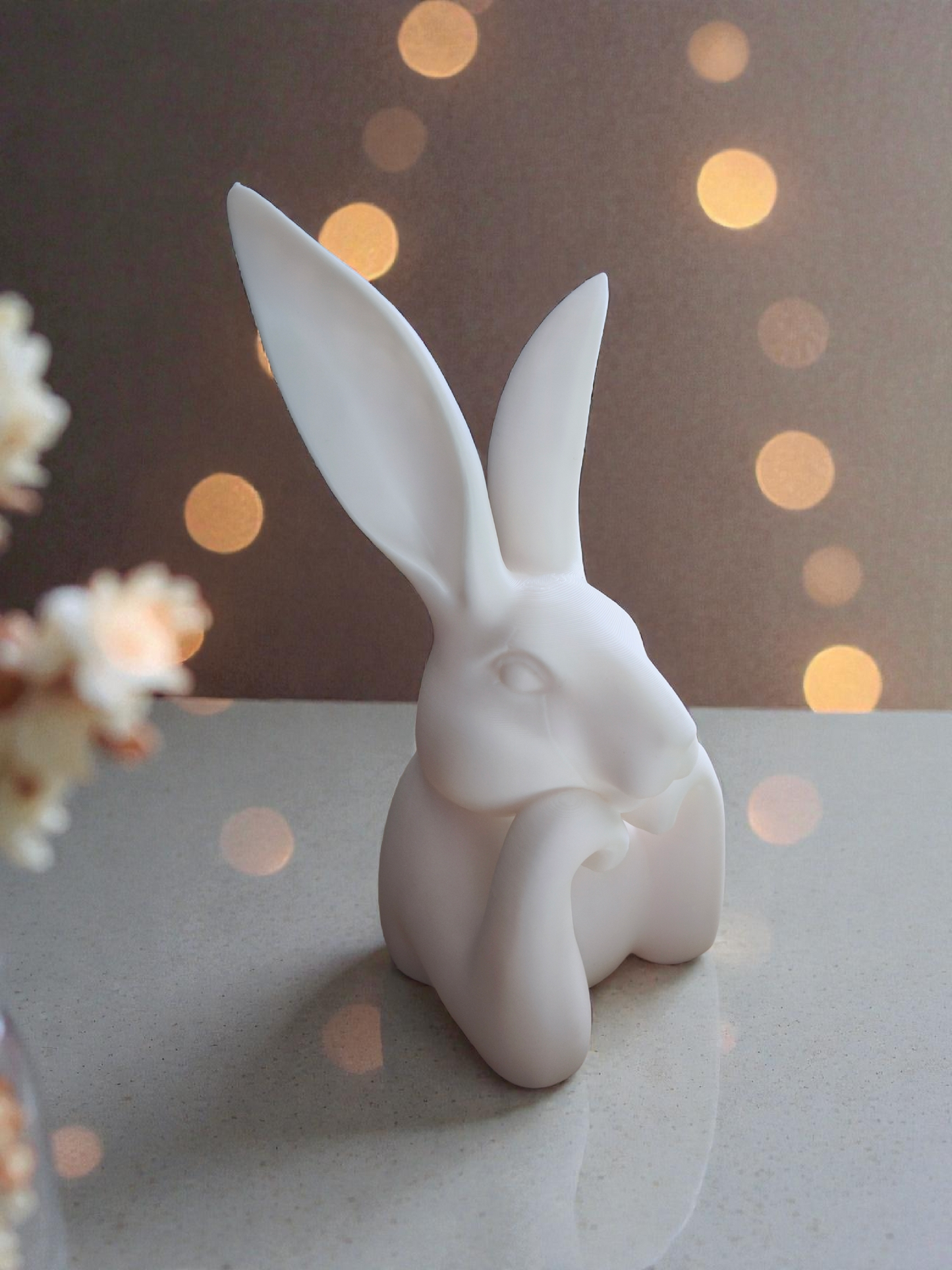 3D-Druckdatei - FIGUR - Hase der Denker