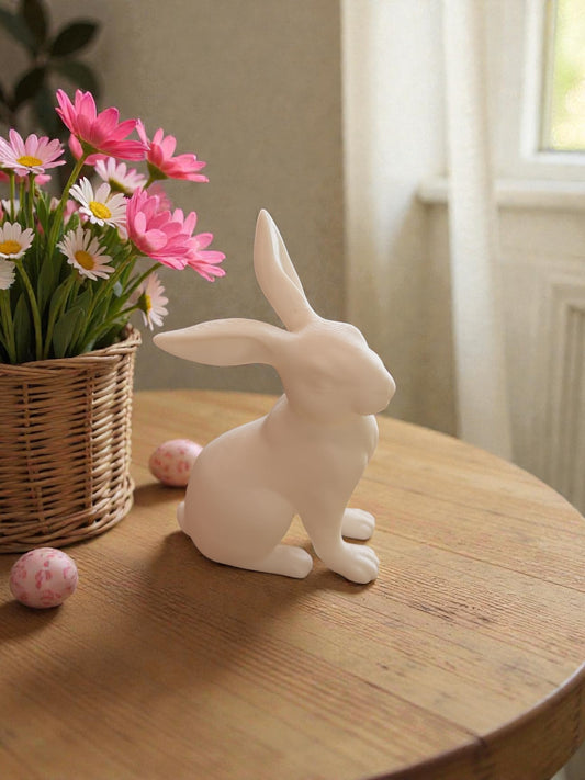 3D-Druckdatei - FIGUR - Hase schaut zur Seite