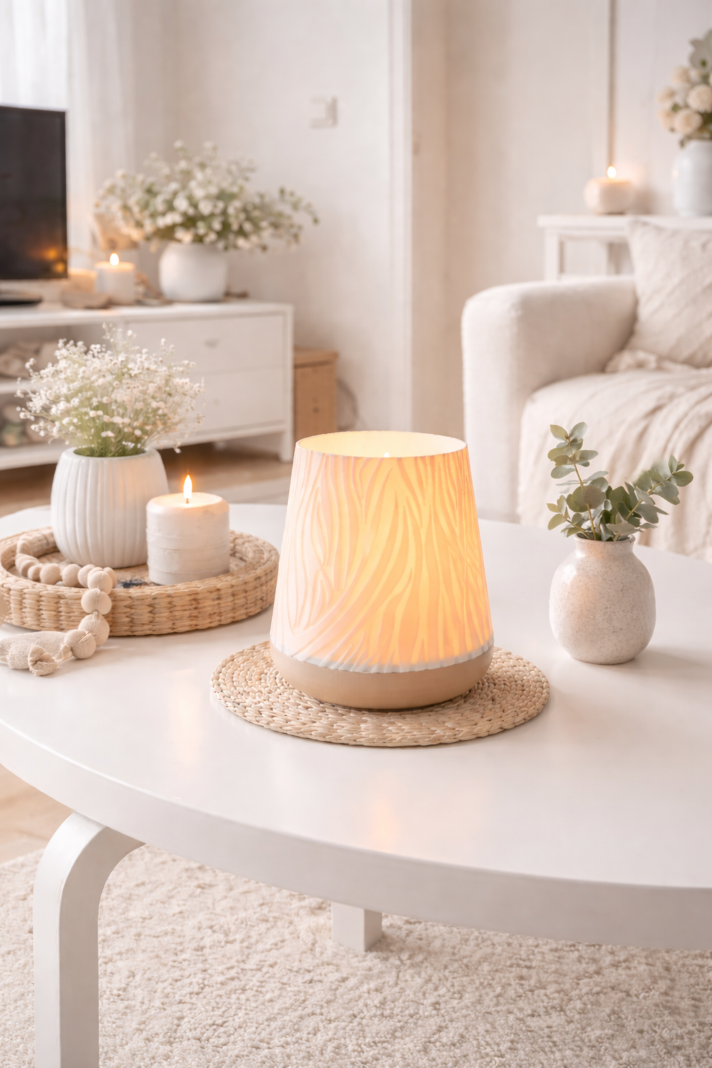 3D-Druckdatei - Windlicht - Zebra