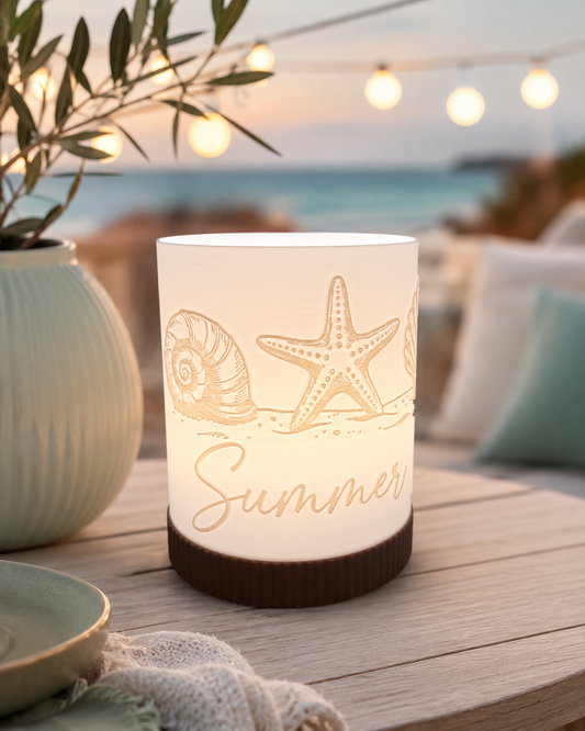 3D-Druckdatei - Windlicht -  Summer Vibes