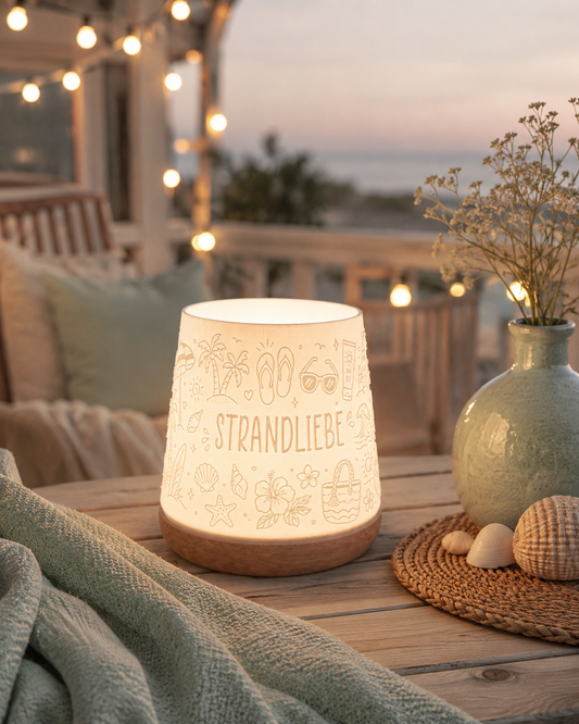 Windlicht - Strandliebe