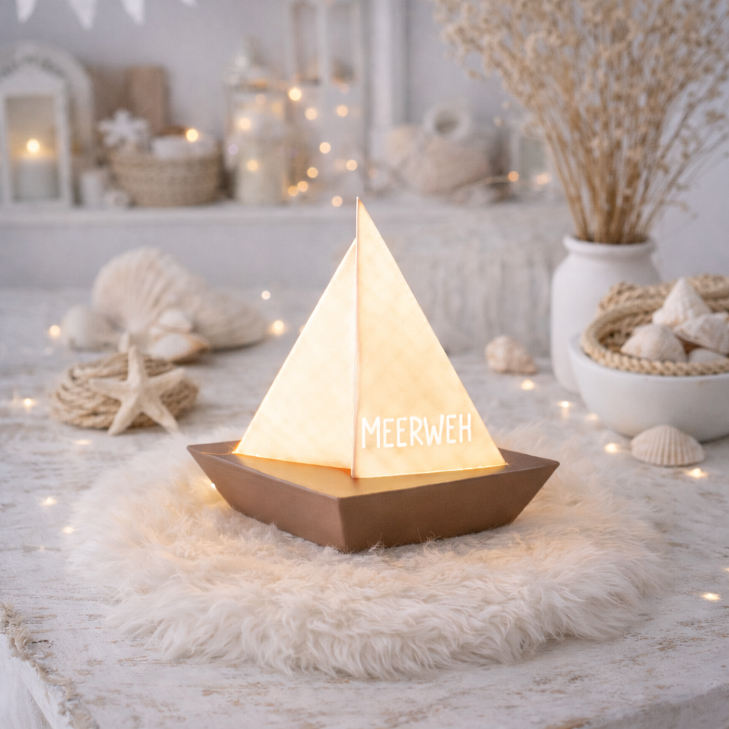 3D-Druckdatei - Segelboot - Meerweh