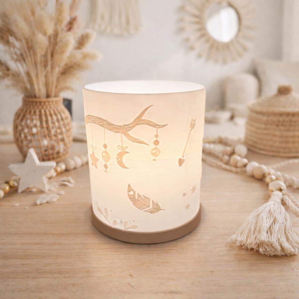 3D-Druckdatei - Windlicht - Boho