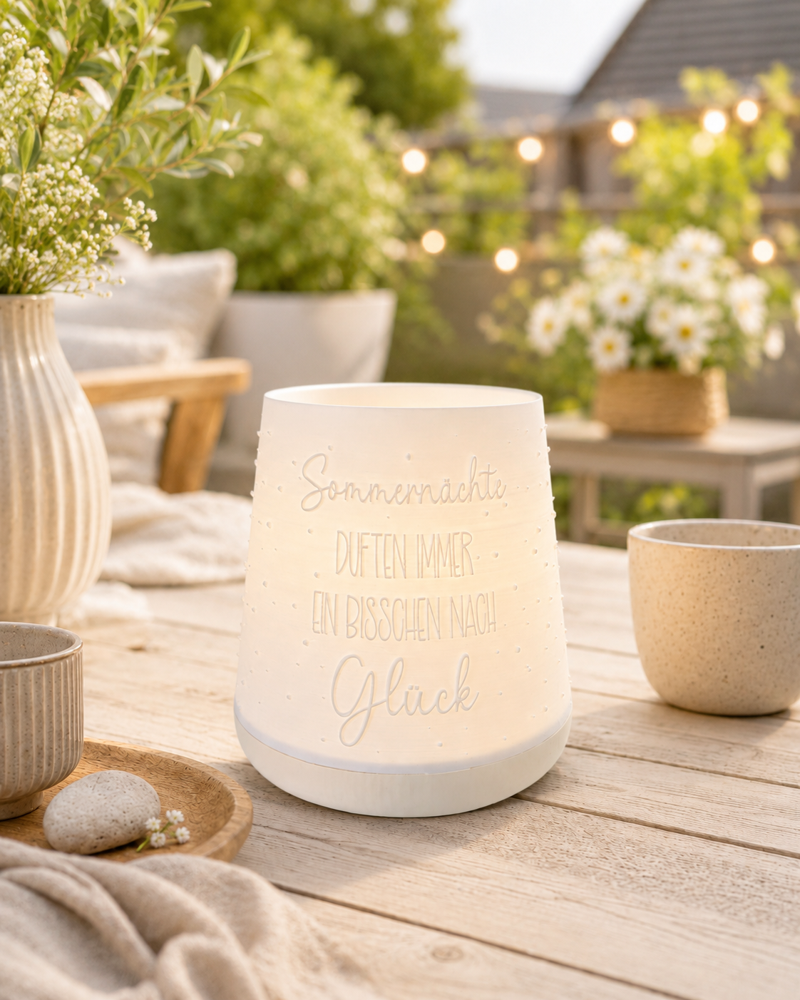 3D-Druckdatei - Windlicht - Sommernächte Schräg