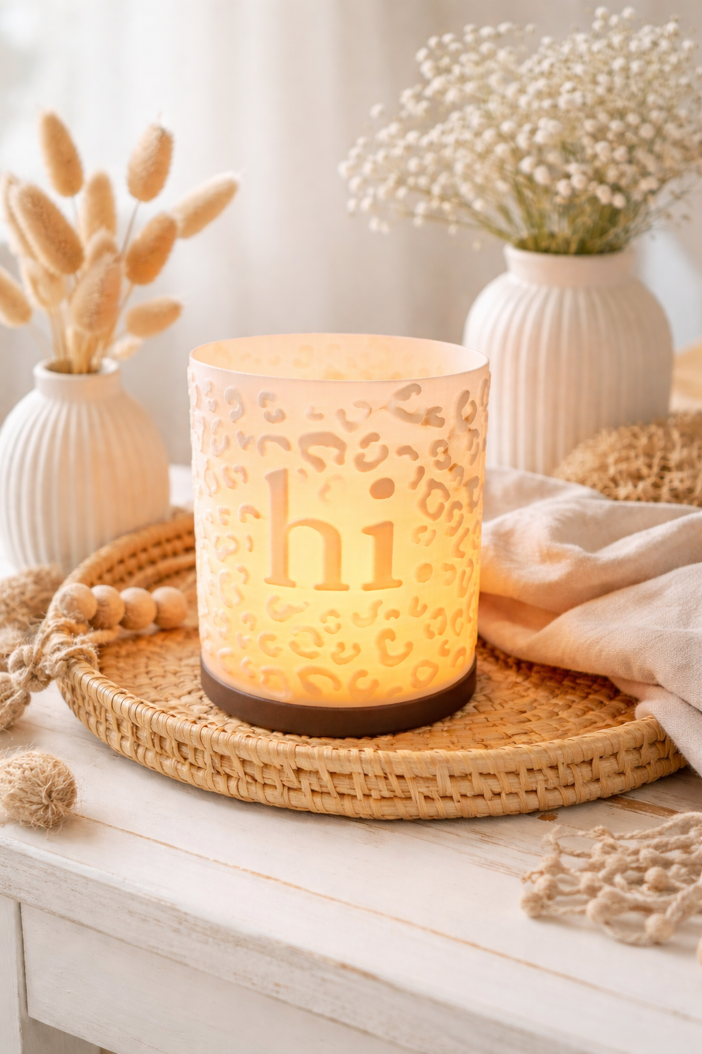 3D-Druckdatei - Windlicht - Hi.