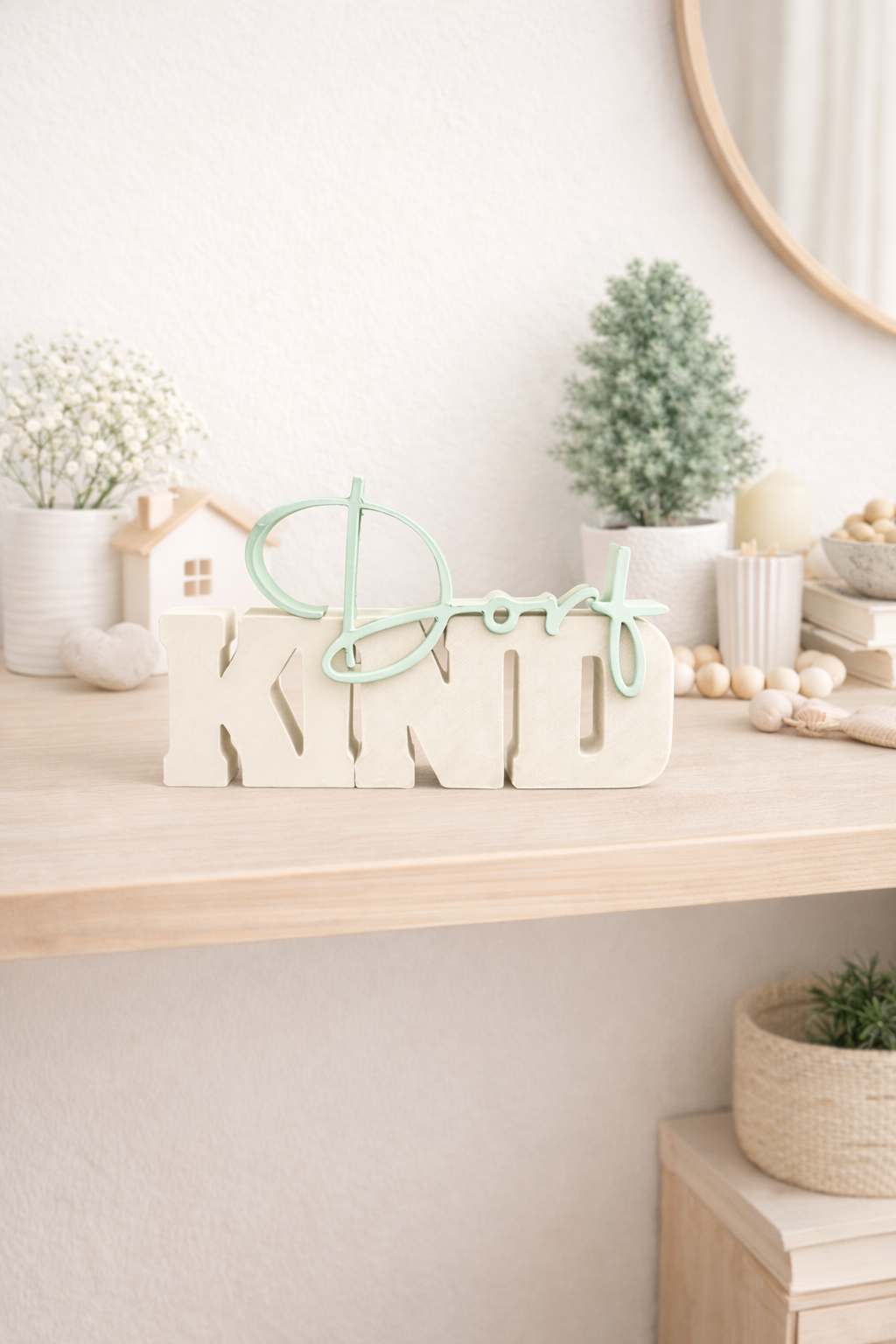 Dorfkind Deko Schriftzug in 3D
