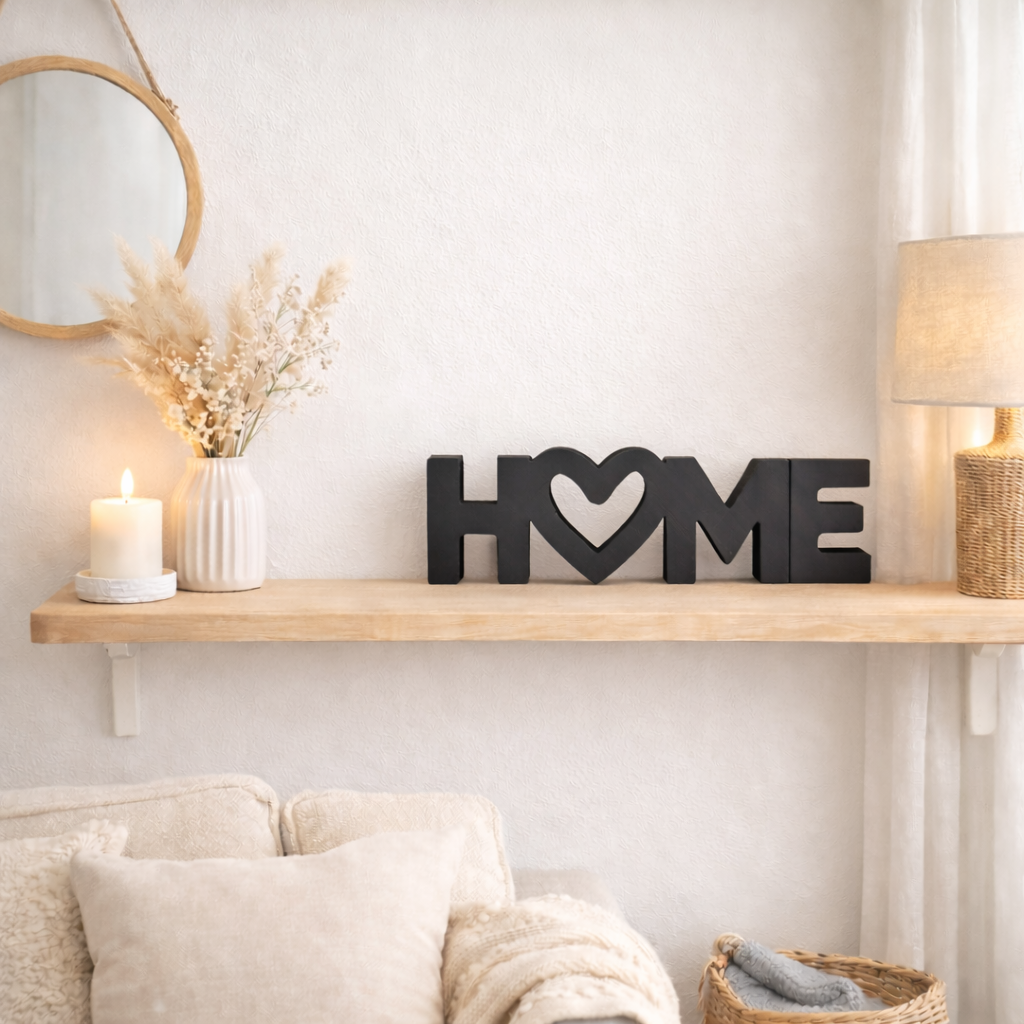 3D-Druckdatei - Schriftzug - HOME