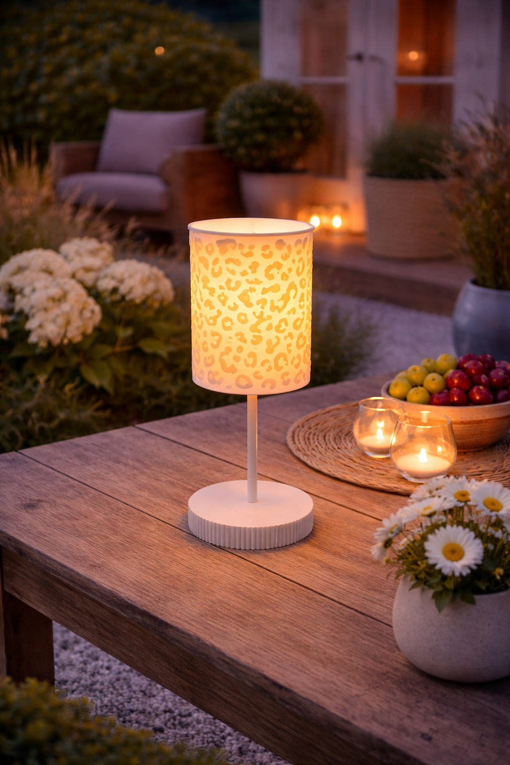 3D-Druckdatei - Windlicht - Leo - STL + 3MF - Deko  Solarlampe - Garten - LED-Licht
