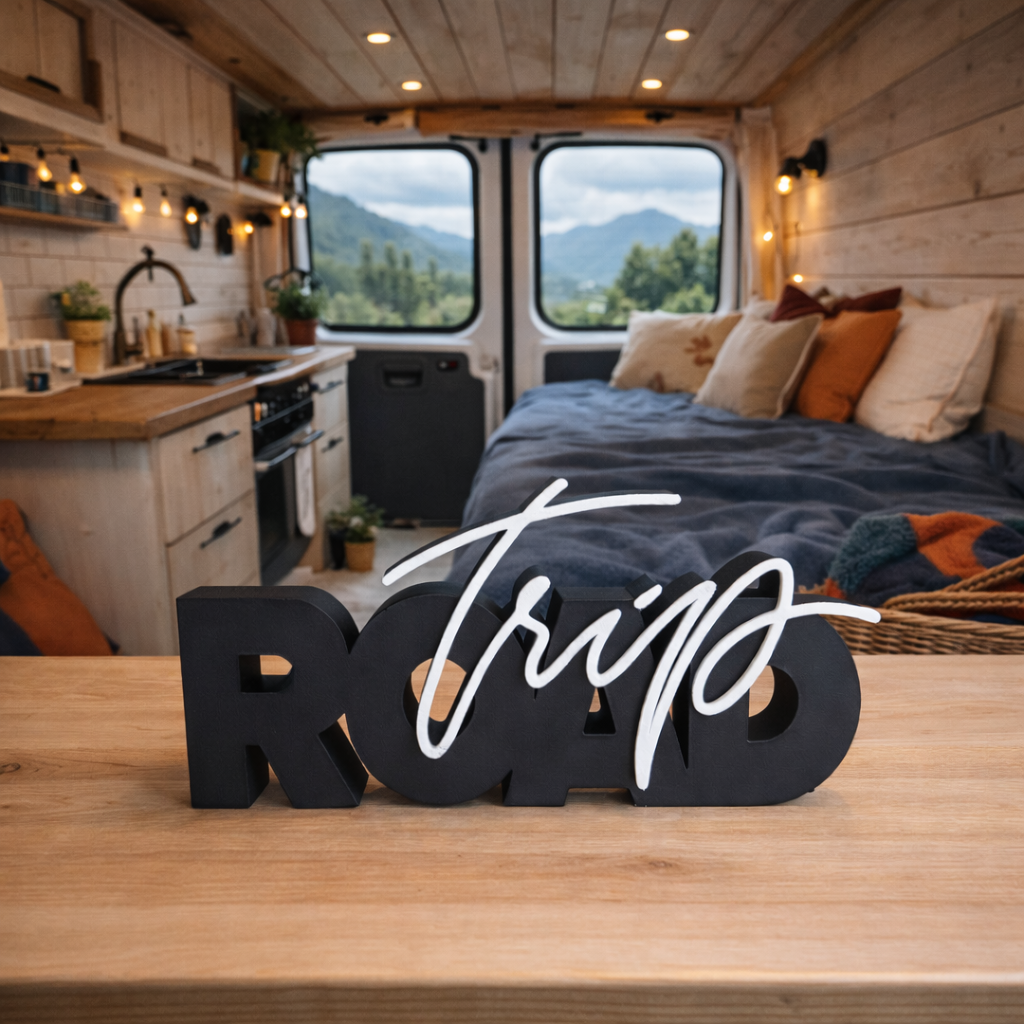 ROAD Trip Deko Schriftzug in 3D