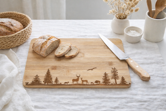 Das Frühstücksbrett für Jäger