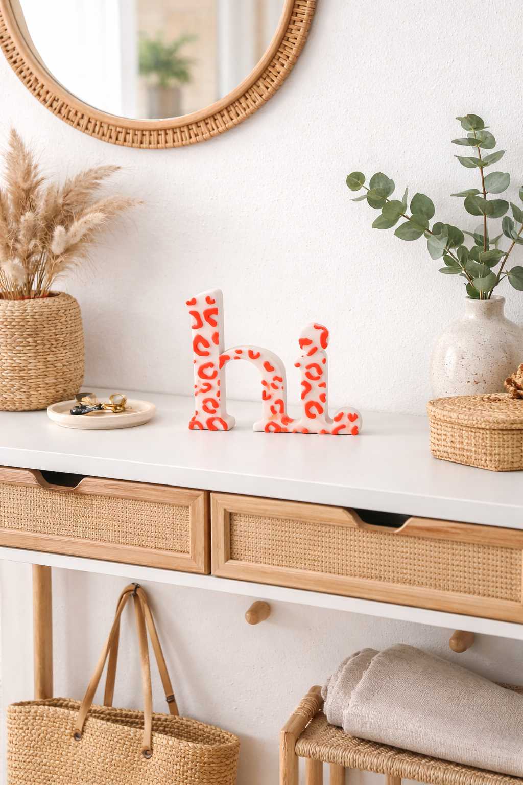 3D-Druckdatei - Schriftzug - hi. Leo Muster