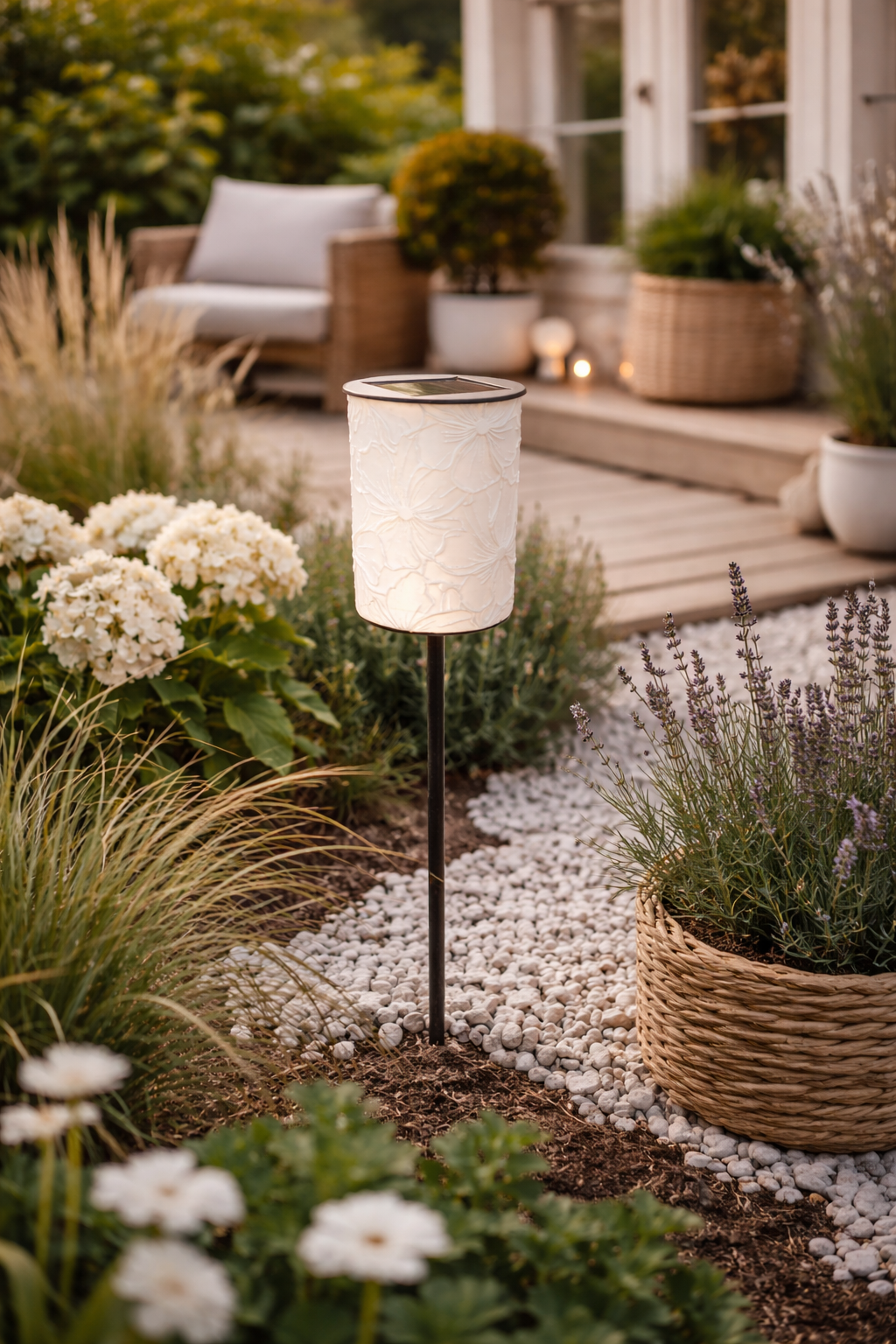 3D-Druckdatei - Windlicht - Flower - STL + 3MF - Deko  Solarlampe - Garten - LED-Licht