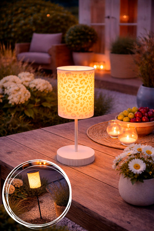 3D-Druckdatei - Windlicht - Leo - STL + 3MF - Deko  Solarlampe - Garten - LED-Licht