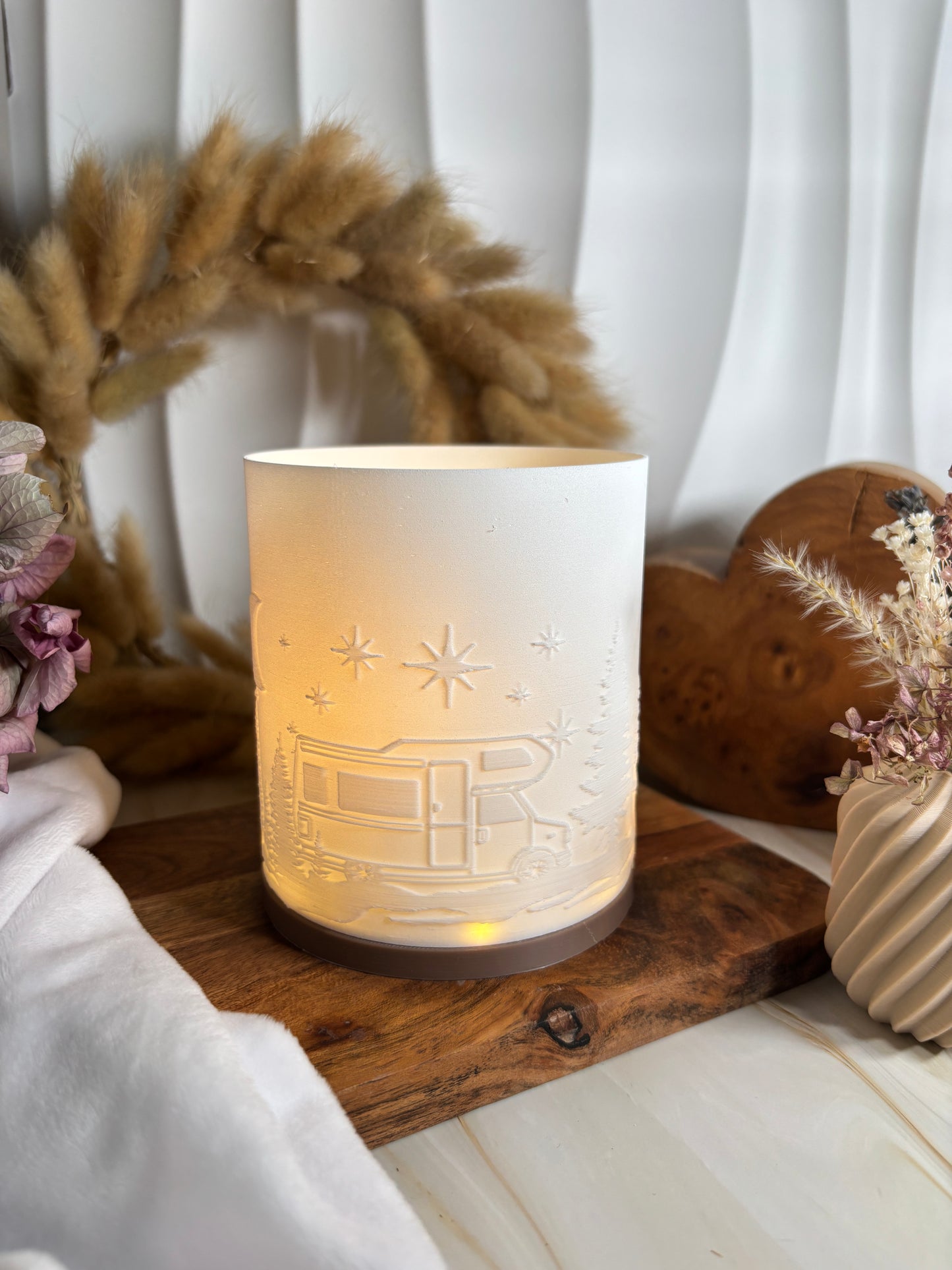 3D-Druckdatei - Windlicht - Wohnmobil