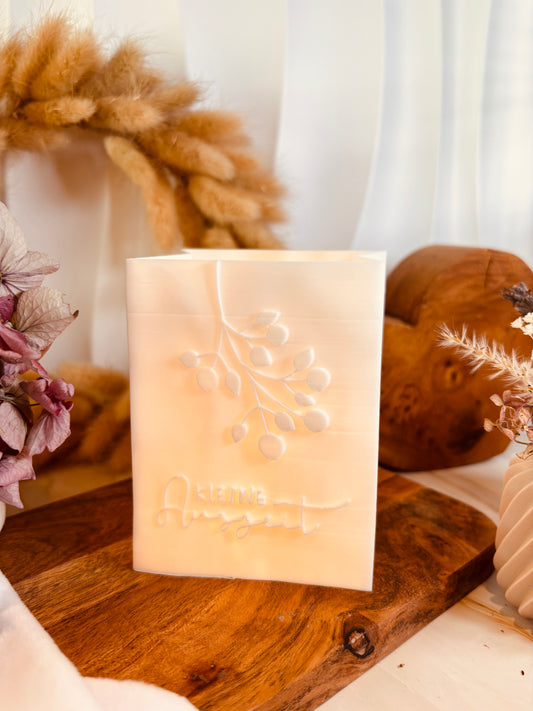 3D-Druckdatei - Windlicht - Papiertüte - Kleine Auszeit