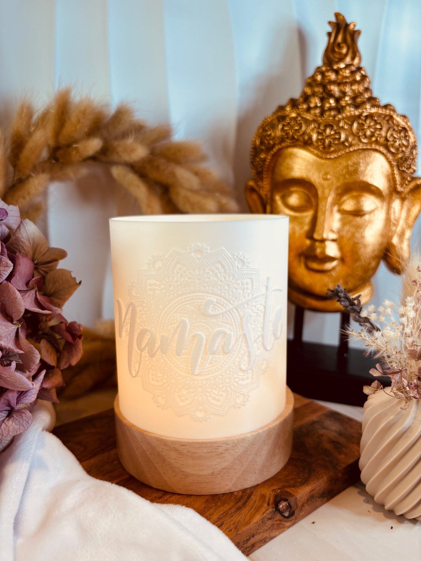 3D-Druckdatei - Windlicht - Namaste