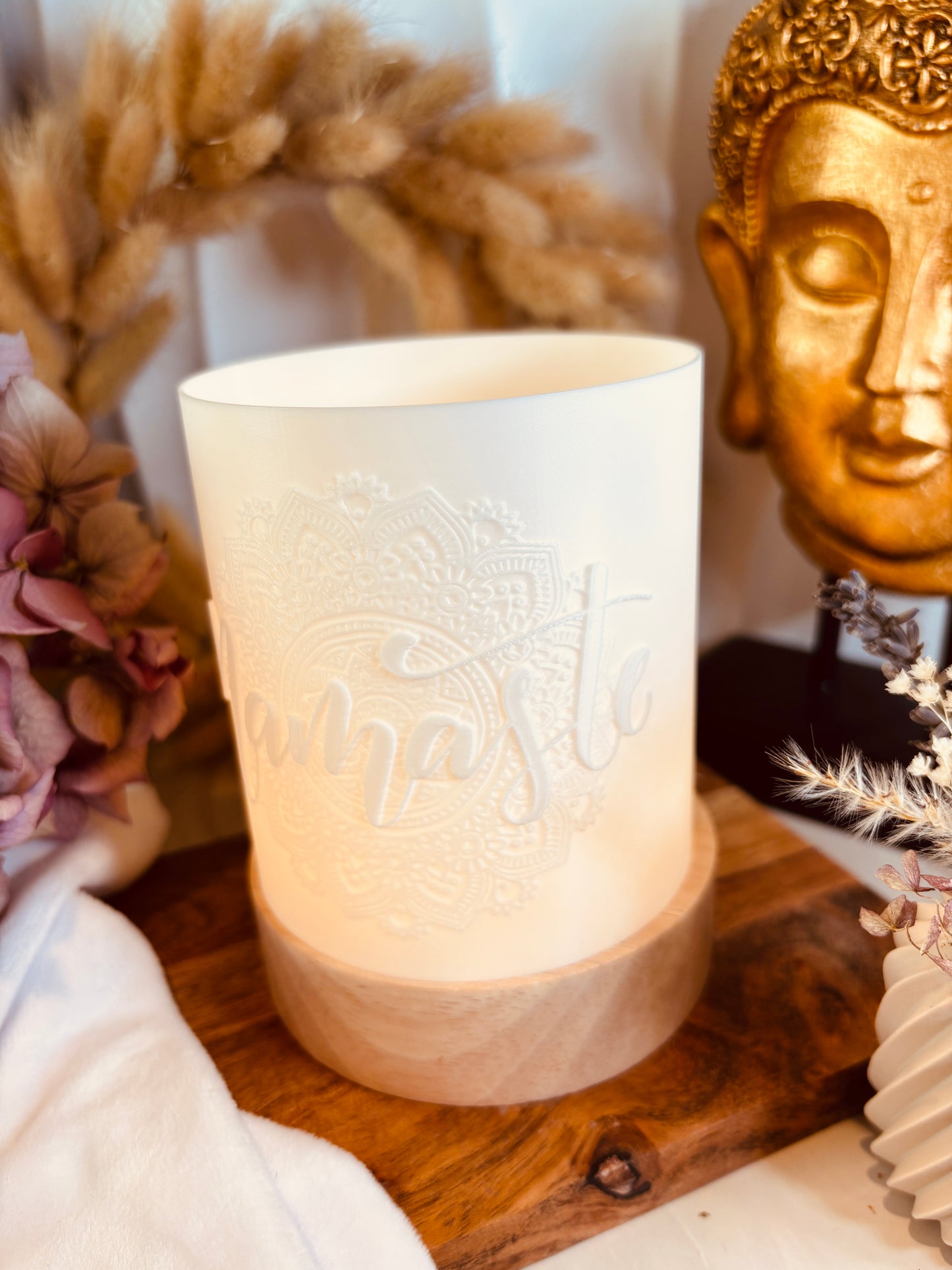 3D-Druckdatei - Windlicht - Namaste
