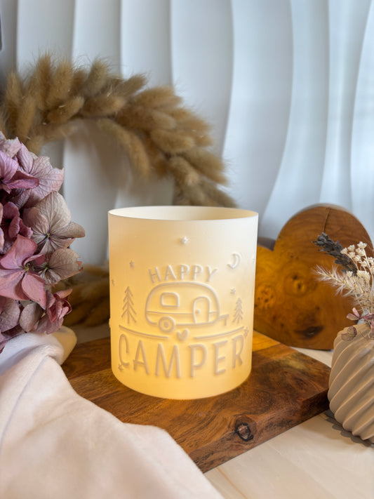 3D-Druckdatei - Windlicht - Wohnwagen No.3