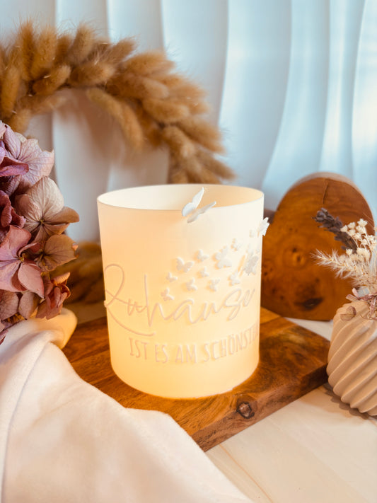 3D-Druckdatei - Windlicht - 3D Schmetterlinge