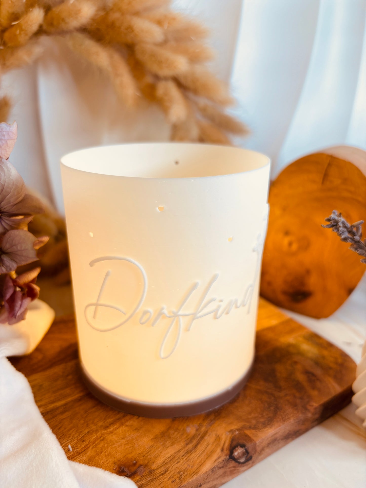 3D-Druckdatei - Windlicht - Dorfkind