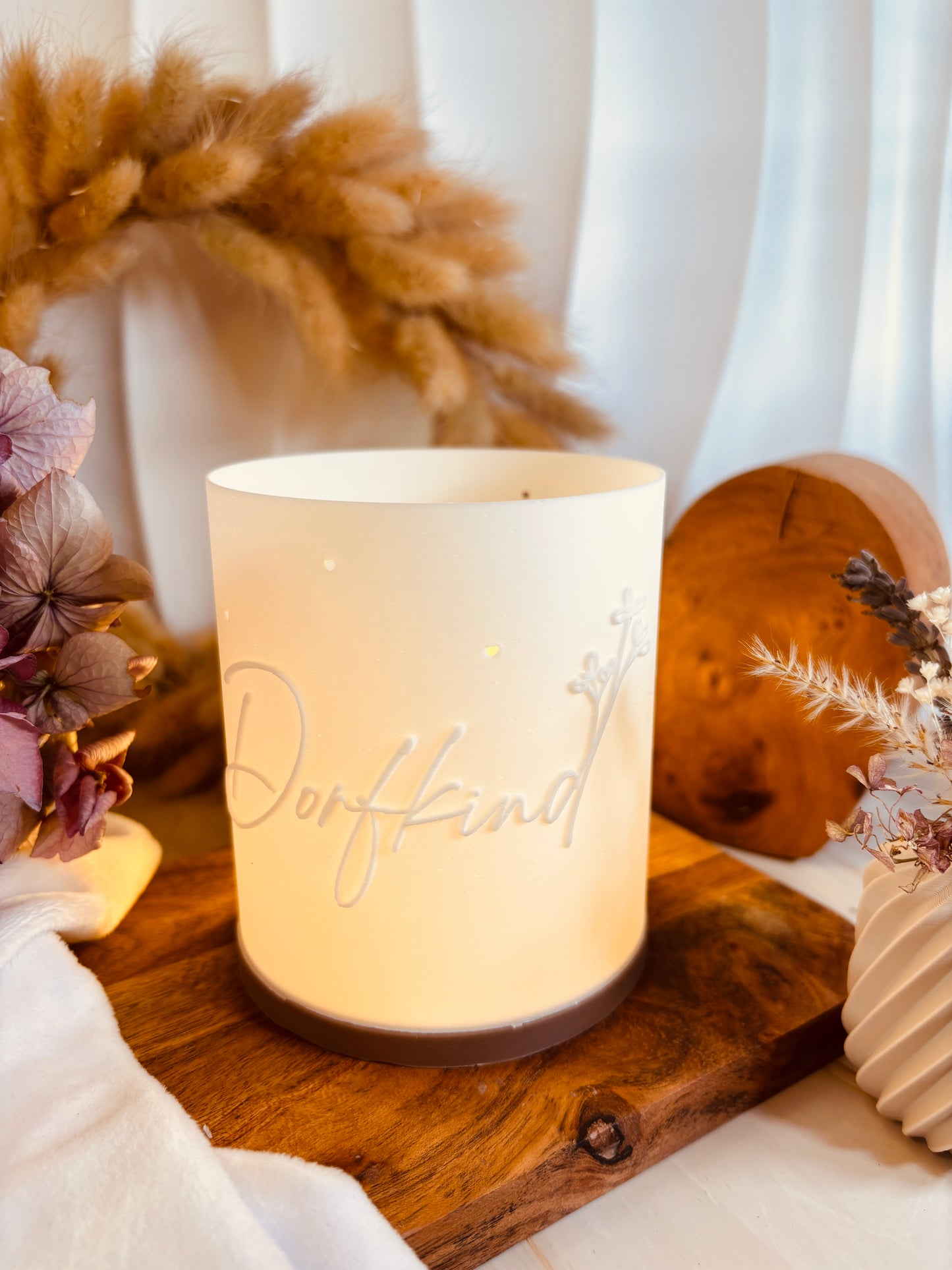 3D-Druckdatei - Windlicht - Dorfkind