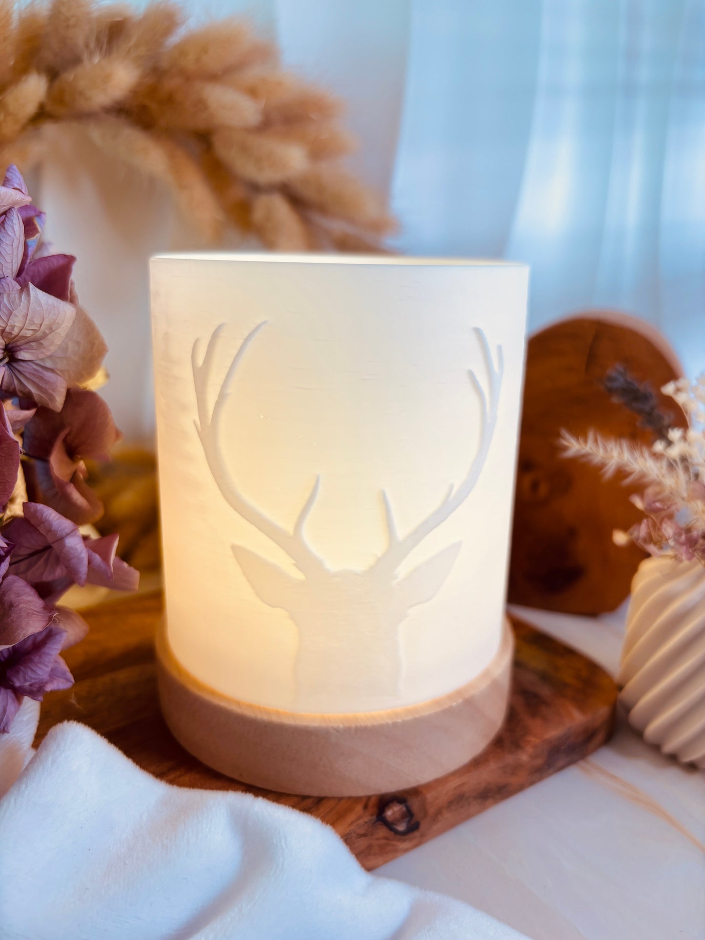 Windlicht - Hirsch