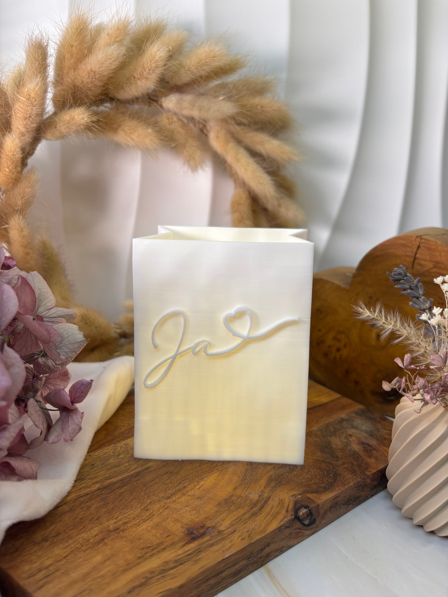 3D-Druckdatei - Windlicht - Papiertüte - Ja