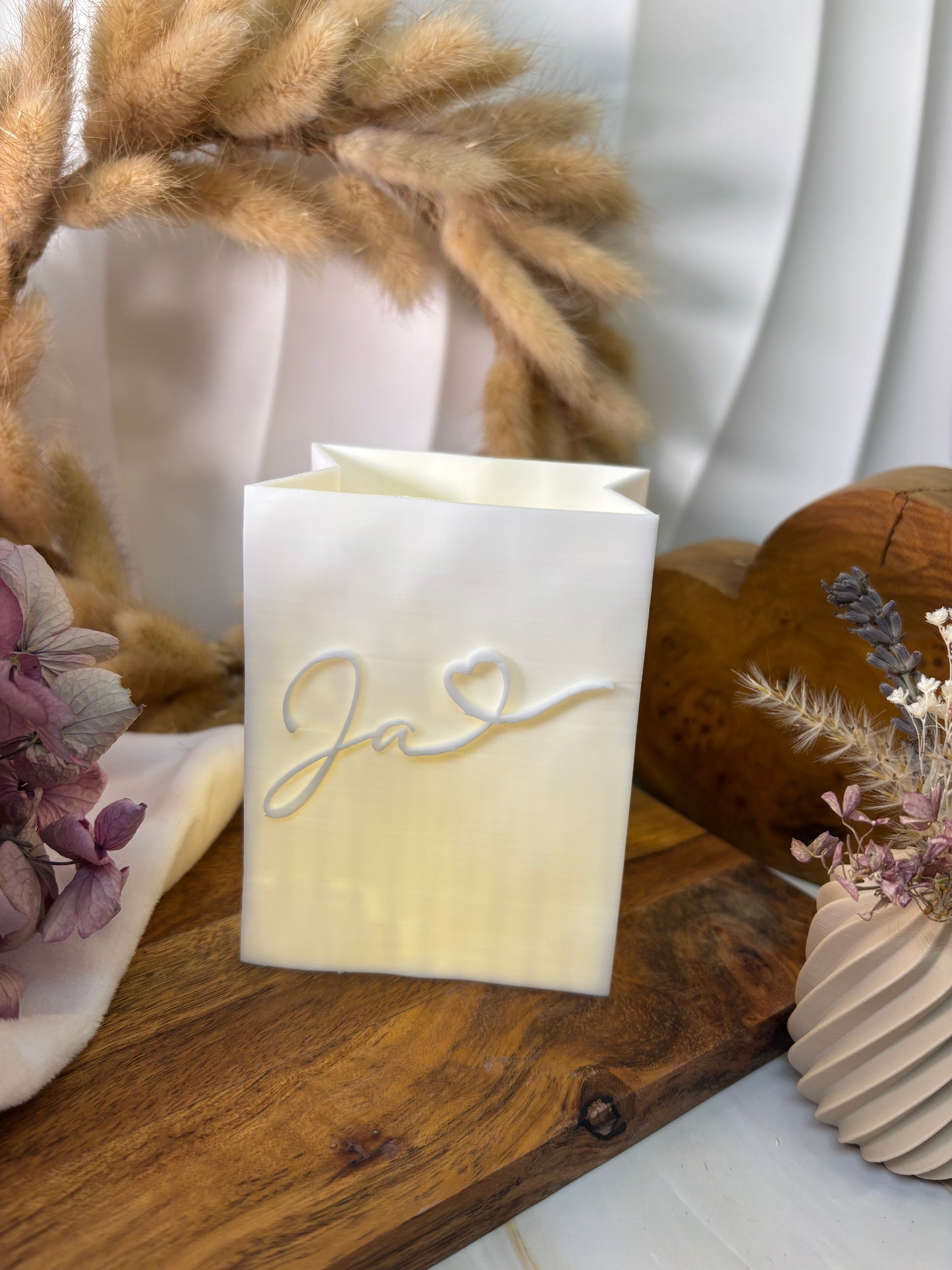 3D-Druckdatei - Windlicht - Papiertüte - Ja