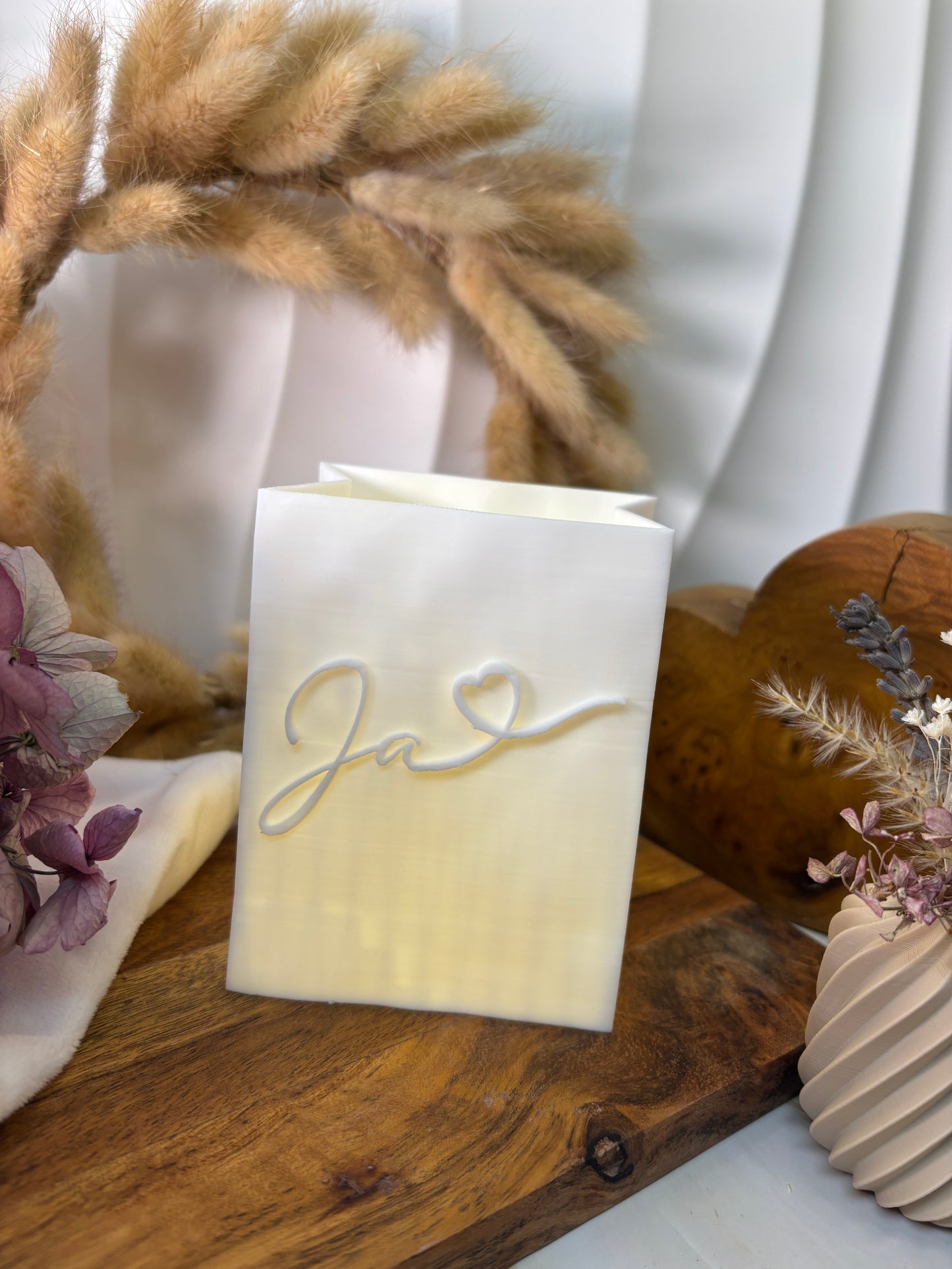 3D-Druckdatei - Windlicht - Papiertüte - Ja