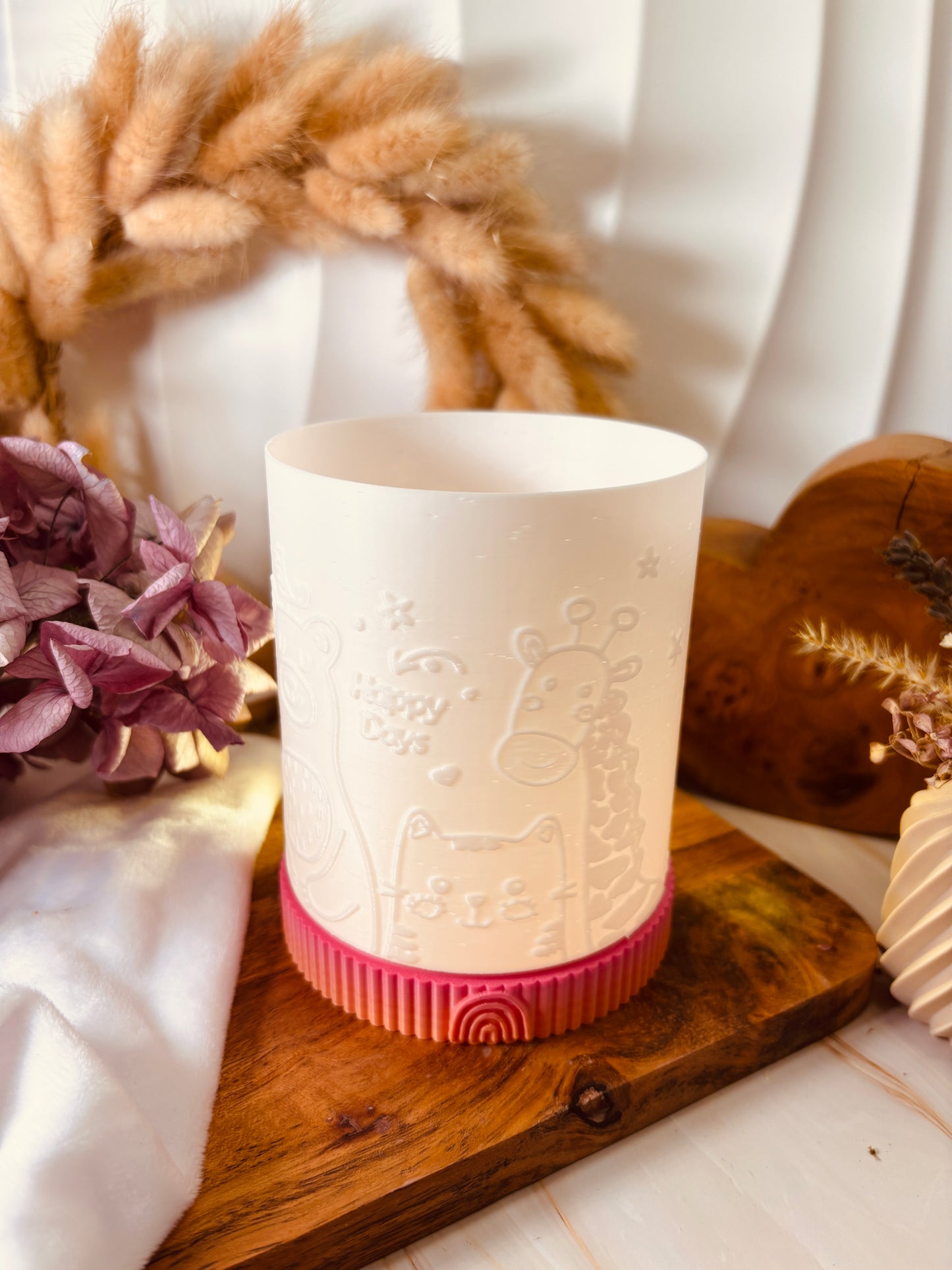 3D-Druckdatei - Windlicht Sockel - add on