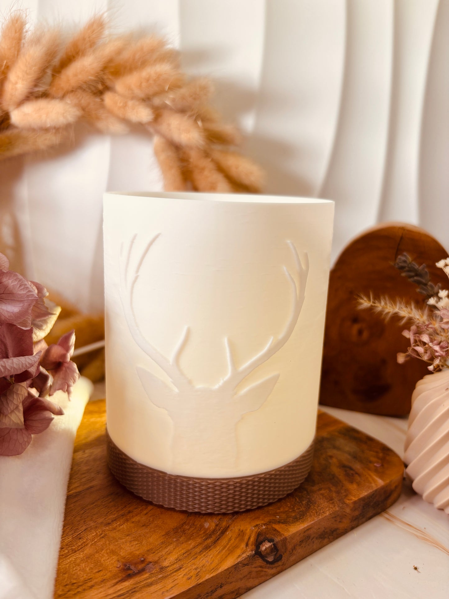 3D-Druckdatei - Windlicht Sockel - add on