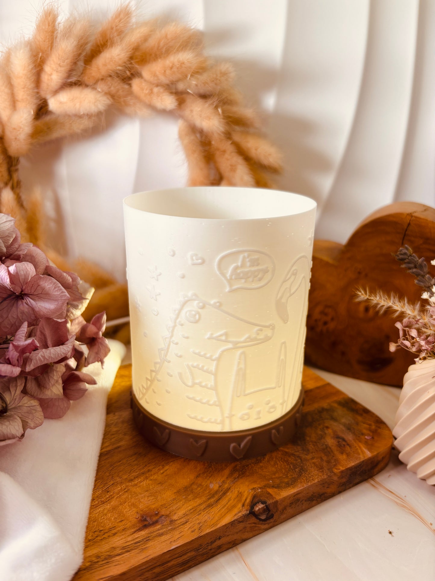 3D-Druckdatei - Windlicht Sockel - add on