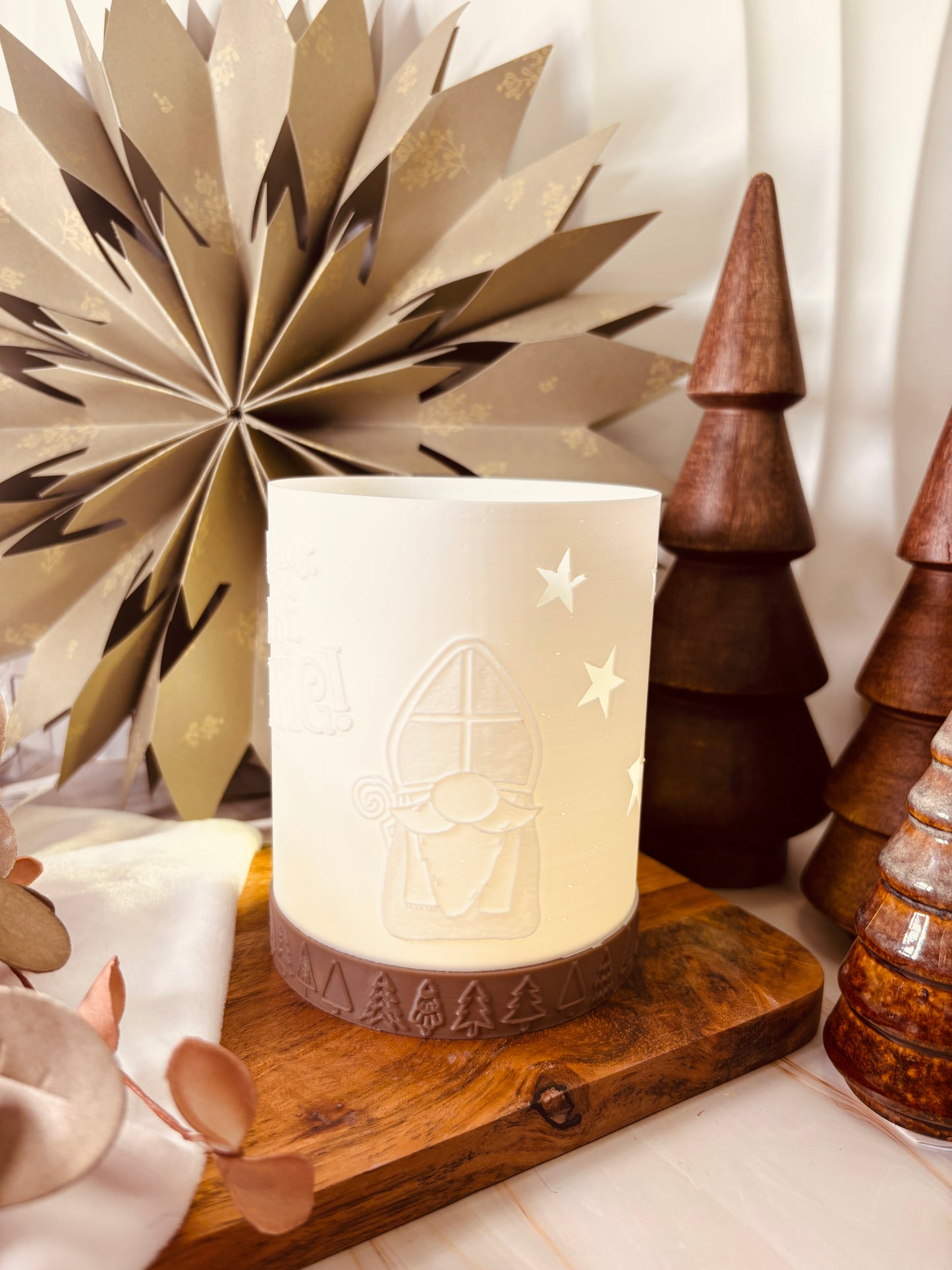 3D-Druckdatei - Windlicht Sockel - add on