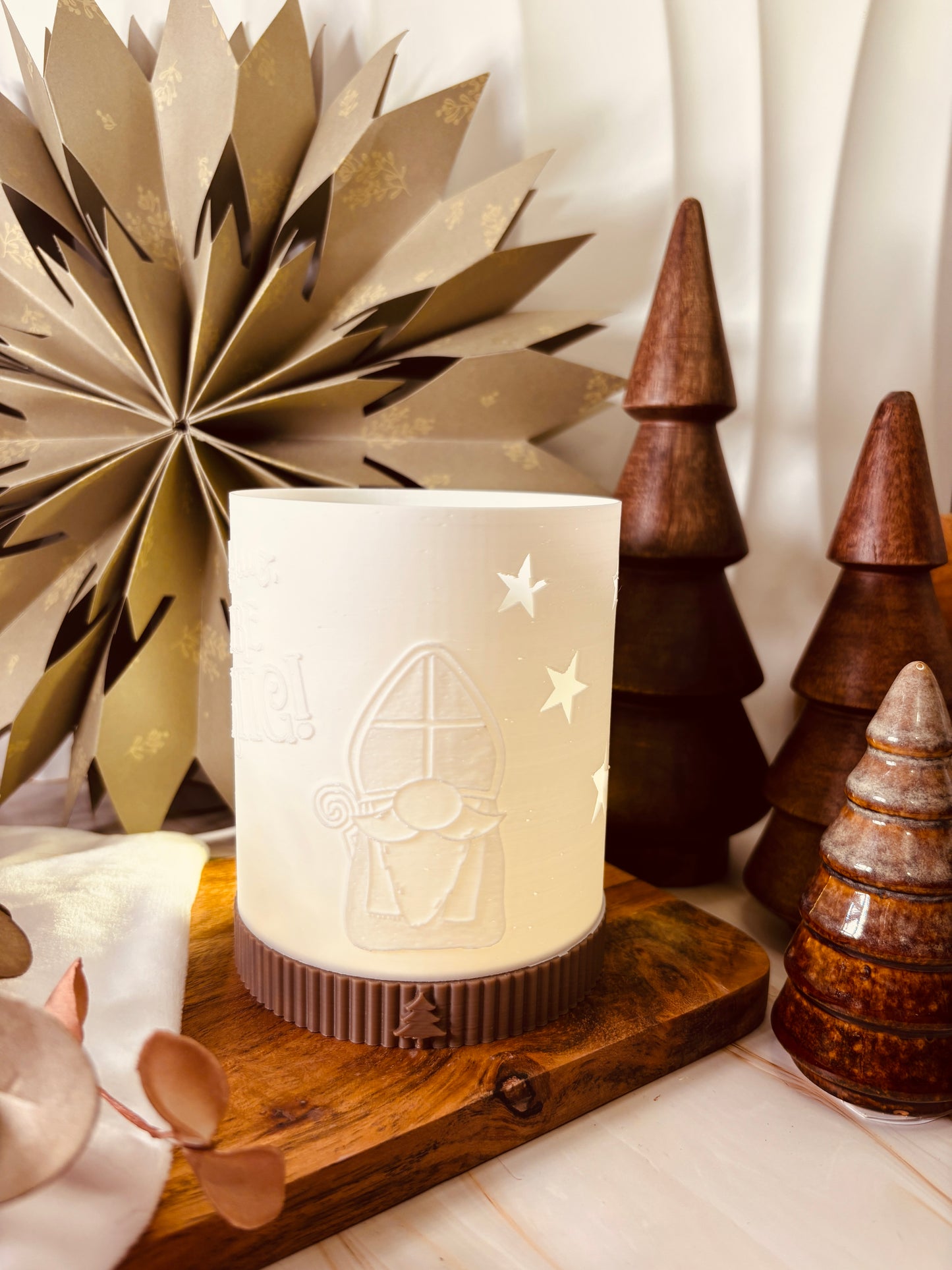 3D-Druckdatei - Windlicht Sockel - add on