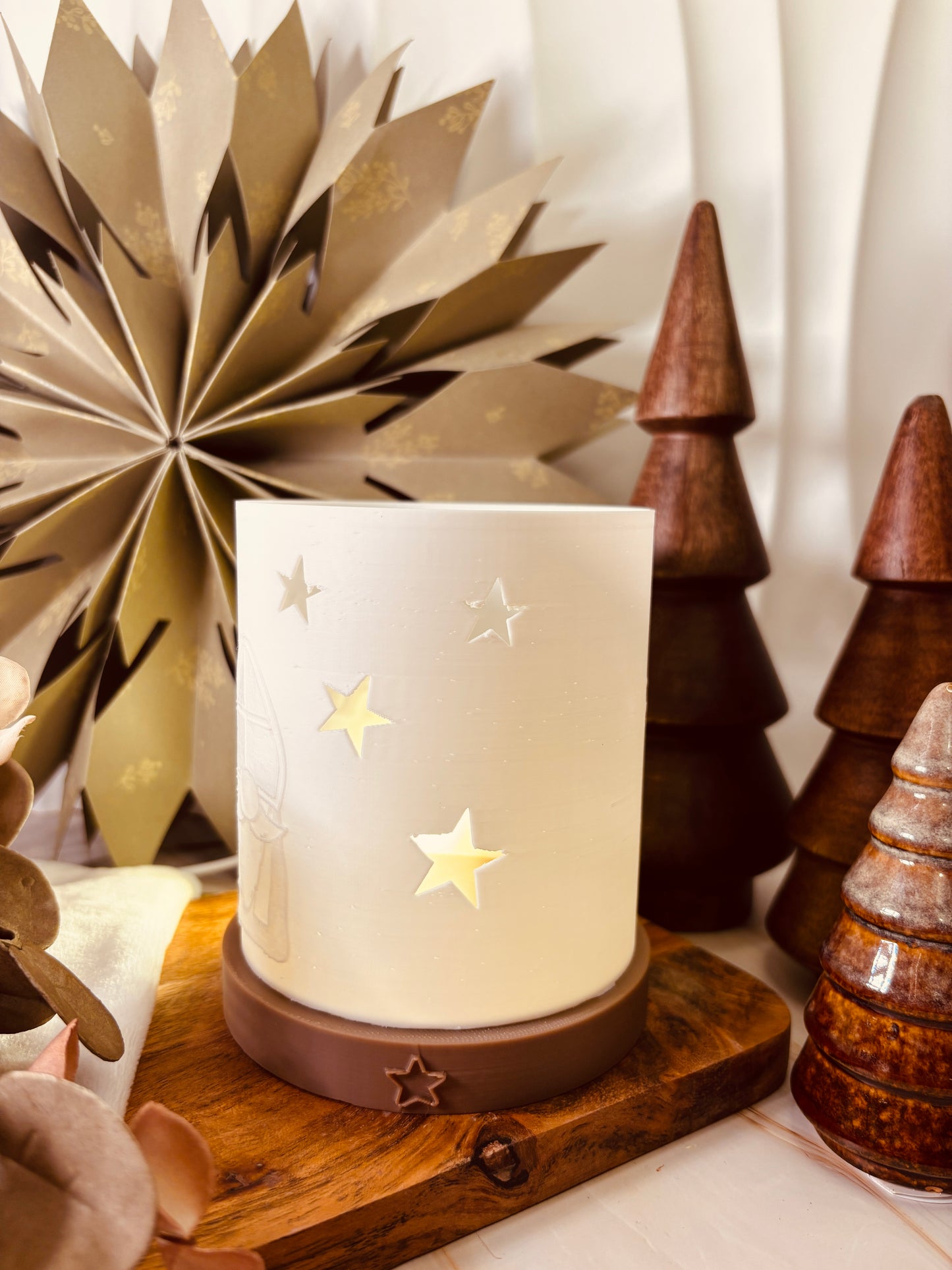 3D-Druckdatei - Windlicht Sockel - add on