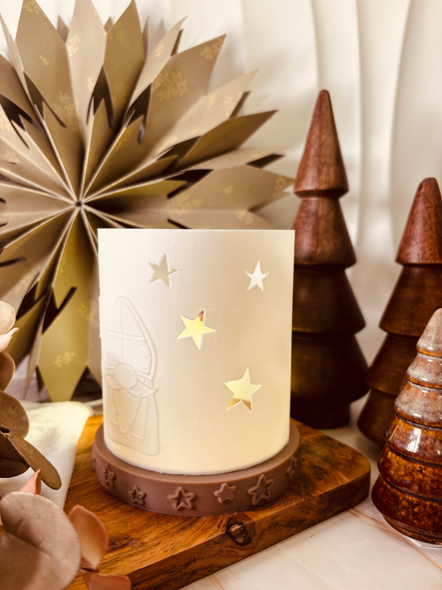 3D-Druckdatei - Windlicht Sockel - add on