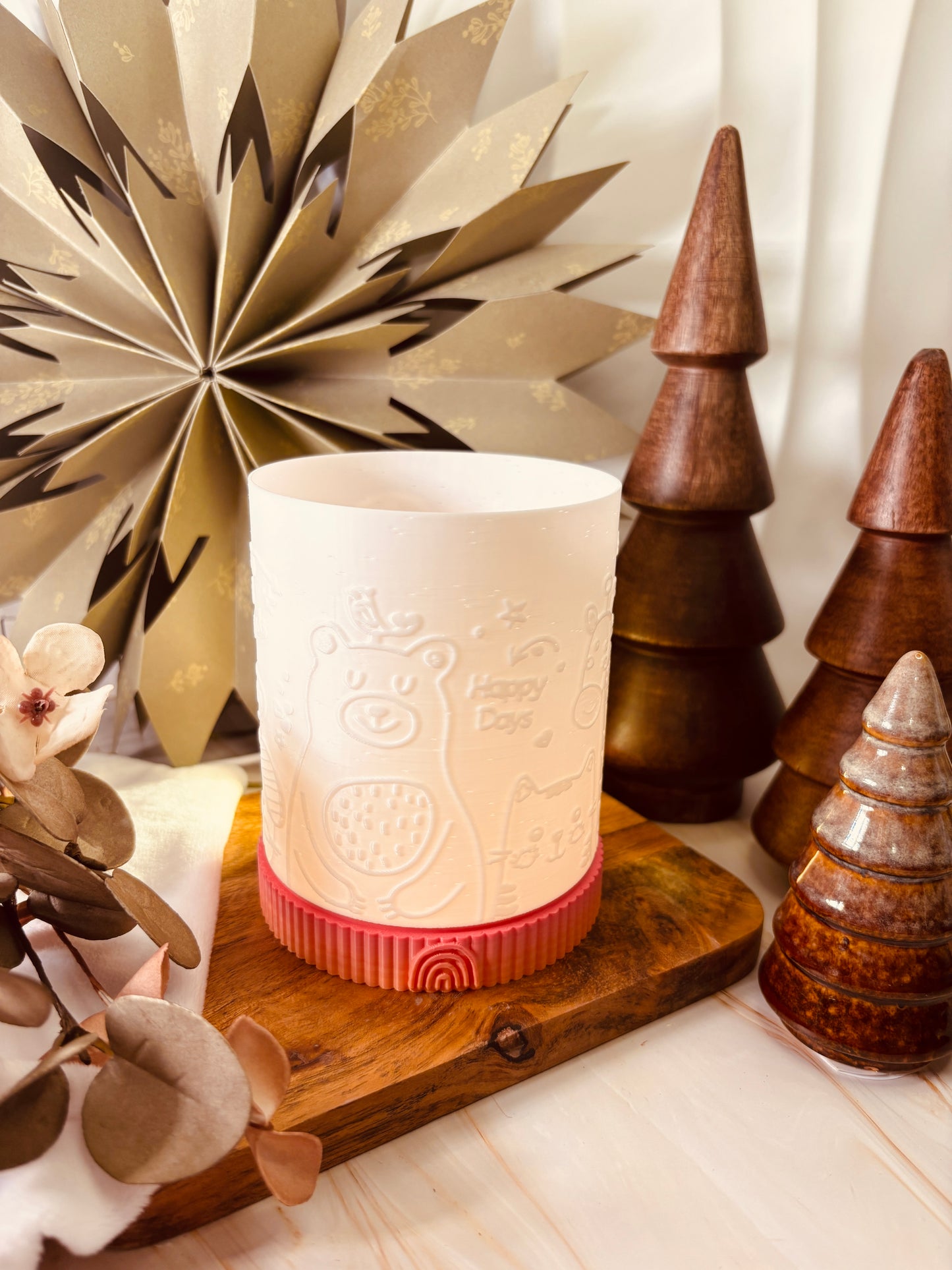 3D-Druckdatei - Windlicht Sockel - add on