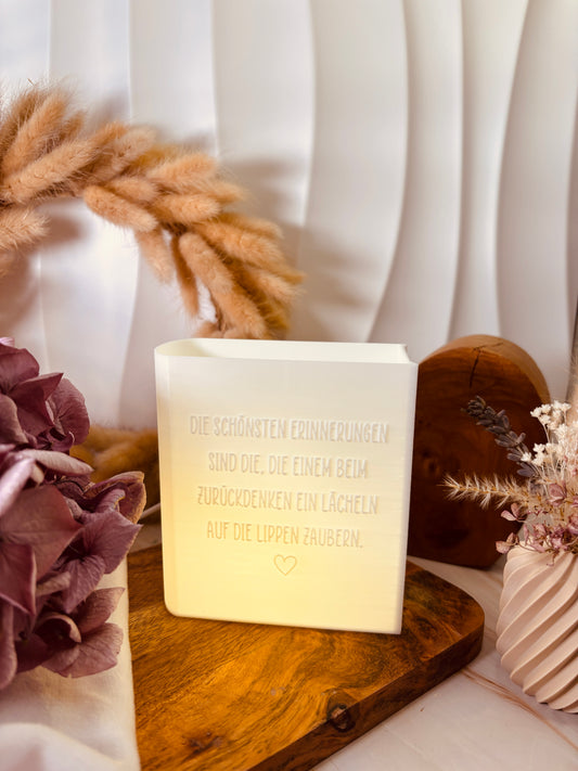 3D-Druckdatei - beleuchtetes Buch - Erinnerungen