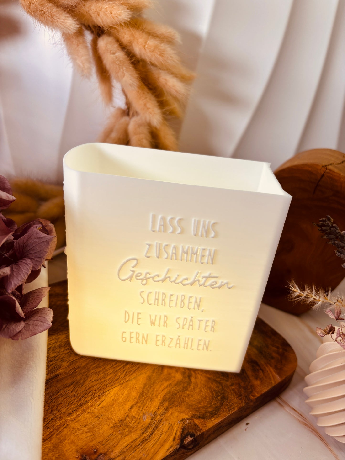 3D-Druckdatei - beleuchtetes Buch - Momentesammler