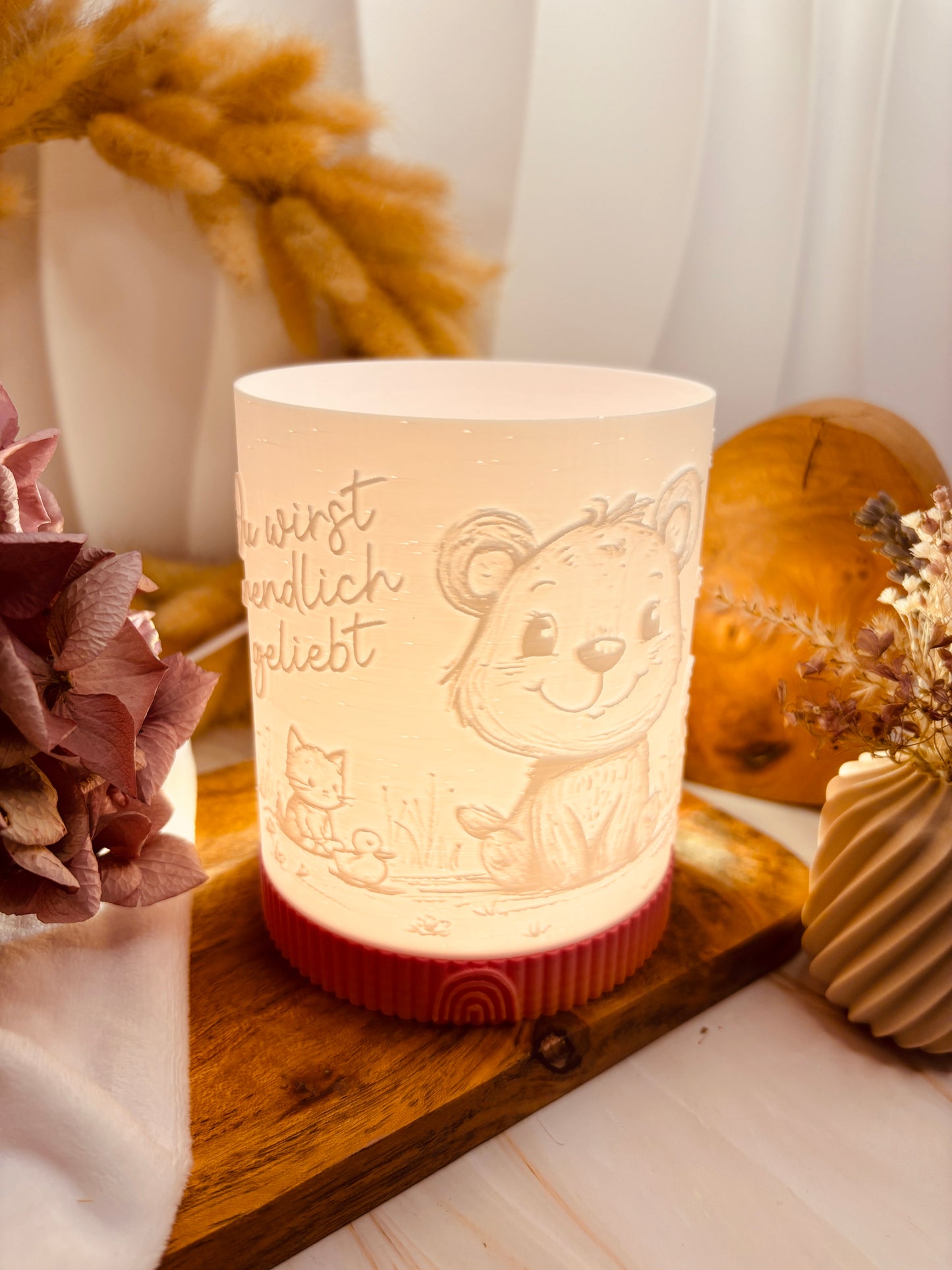 3D-Druckdatei - Nachtlicht - Du wirst unendlich geliebt