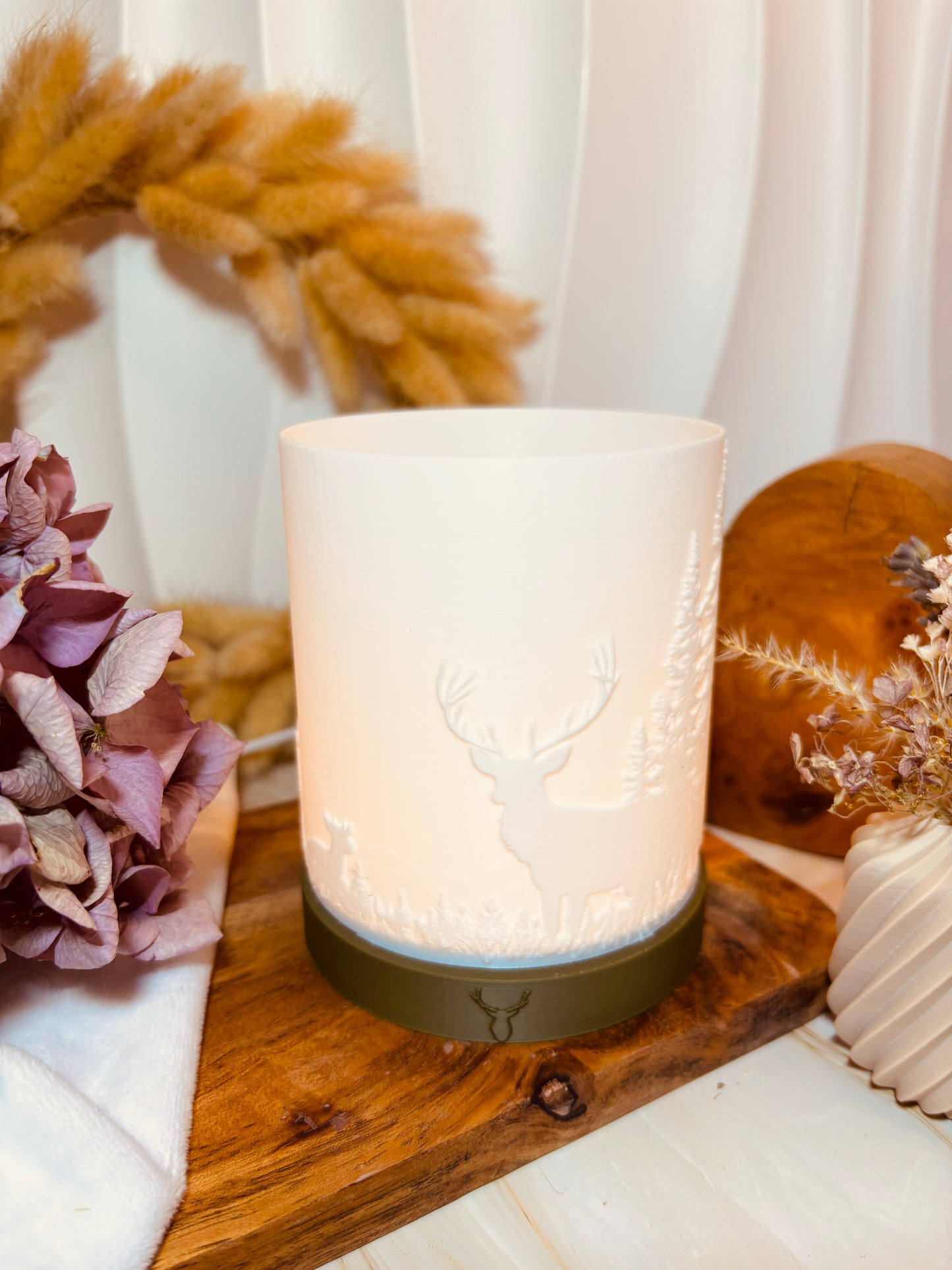 3D-Druckdatei - Windlicht Sockel - add on