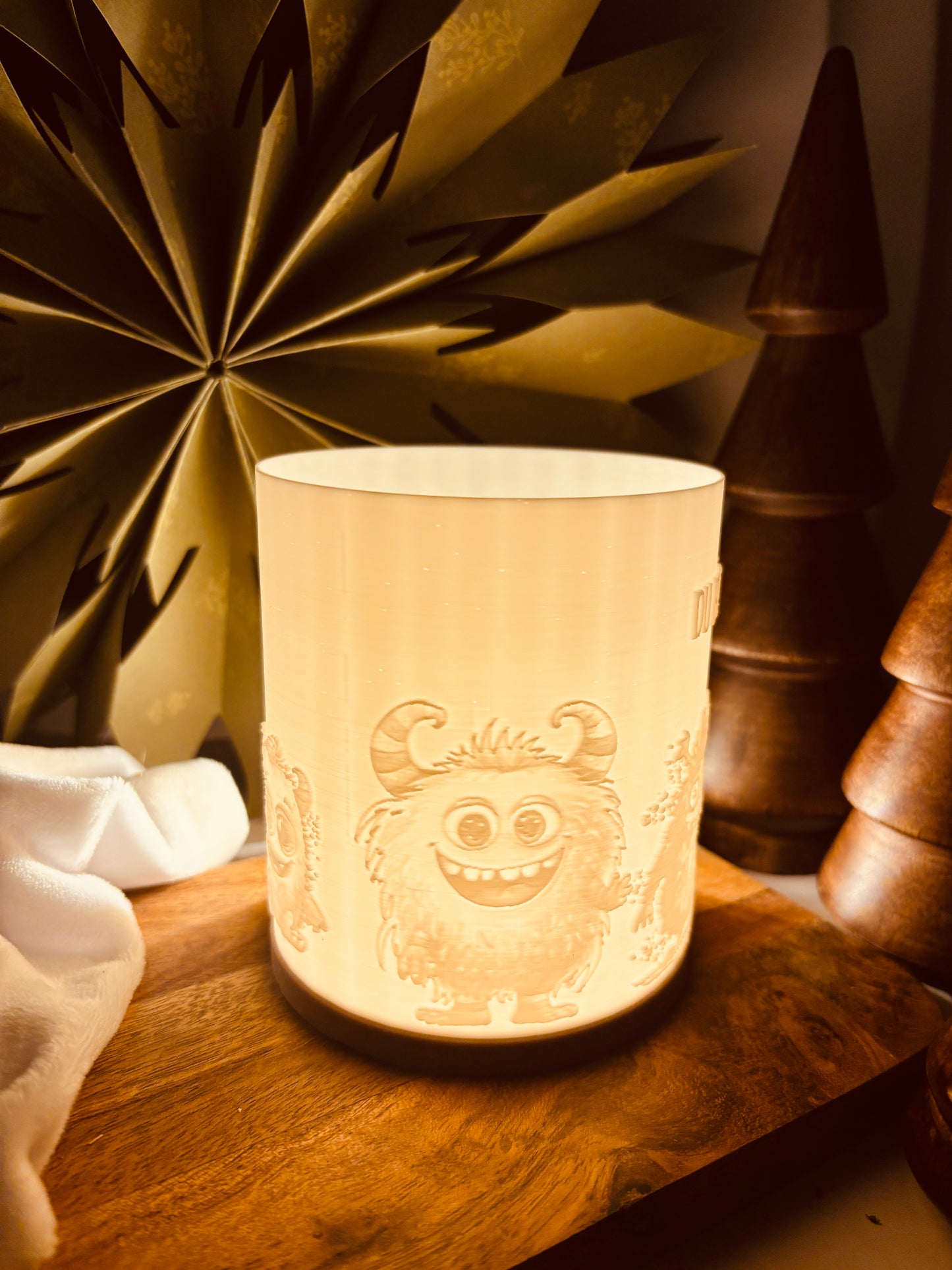 3D-Druckdatei - Nachtlicht - Monstermäßig