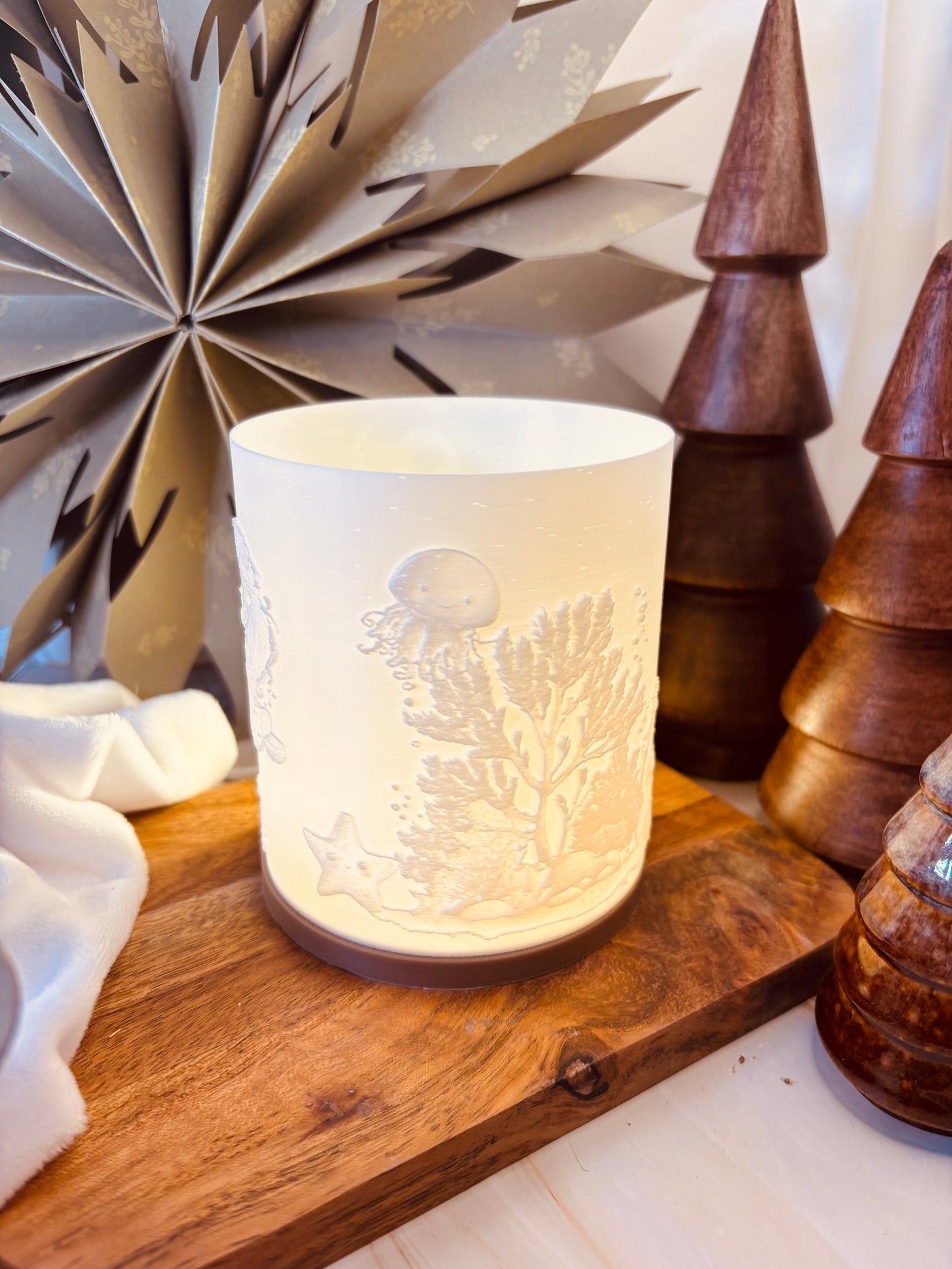 3D-Druckdatei - Nachtlicht - Meerjungfrau